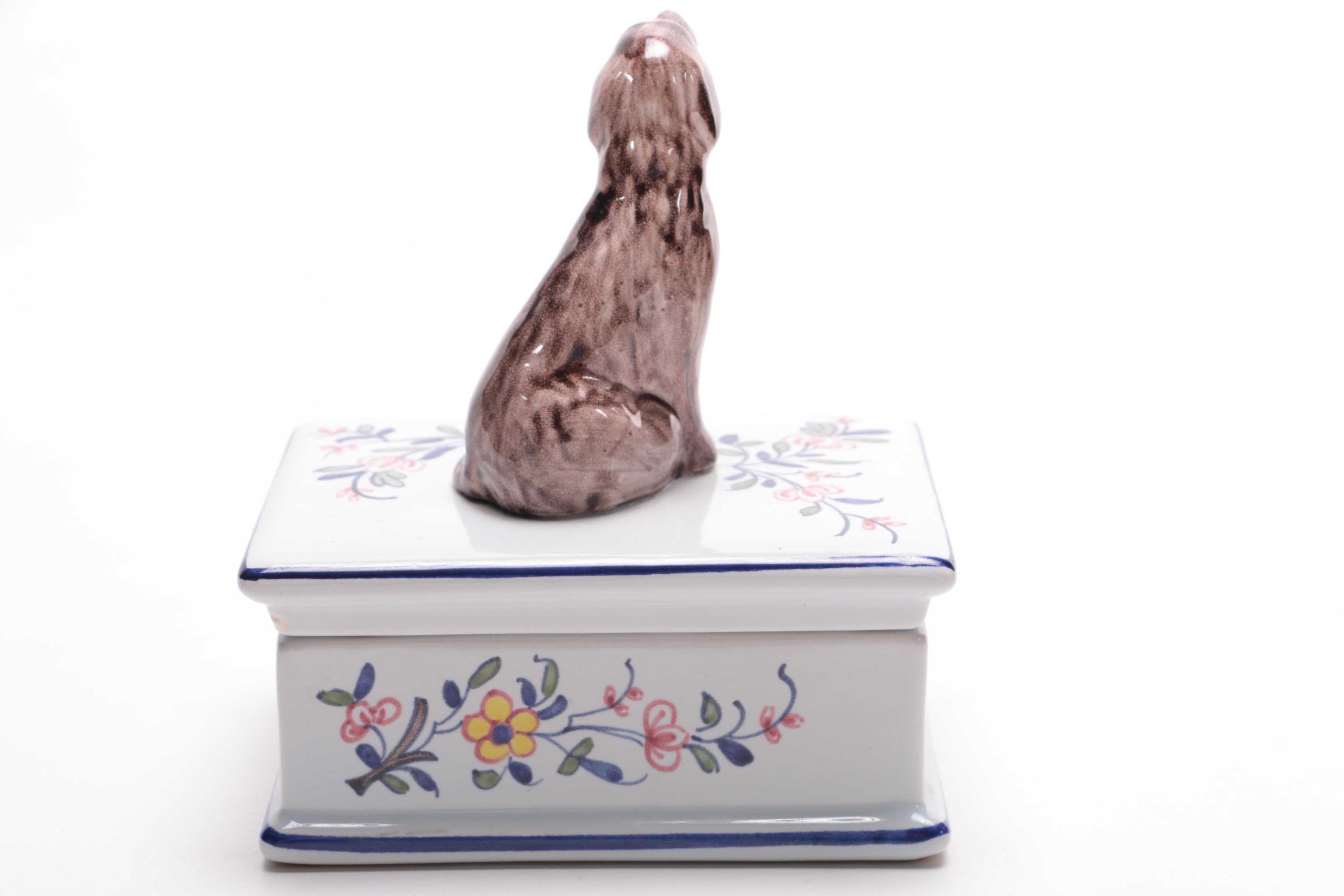 Tiffany & Co. Hand Painted Box