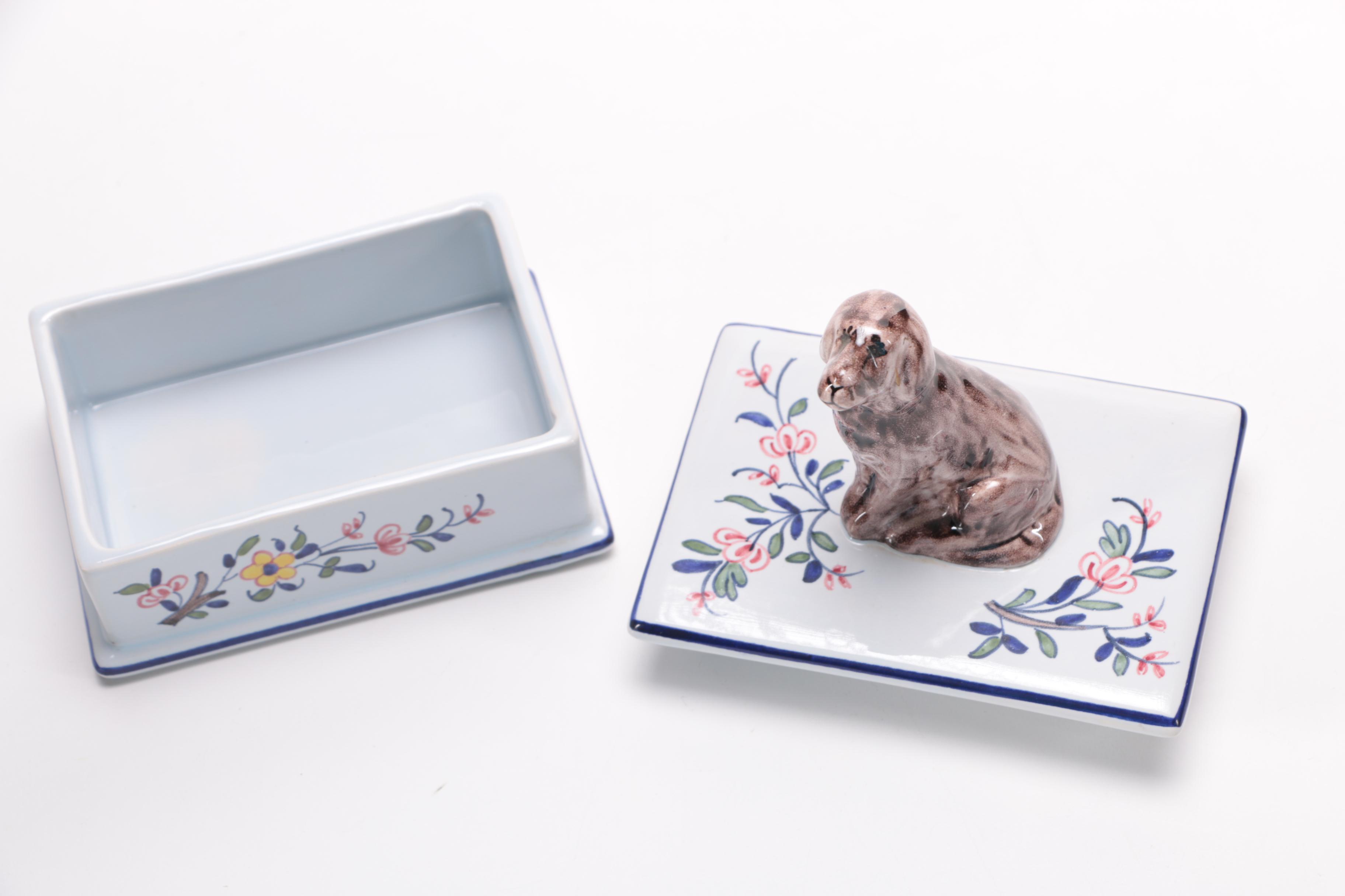 Tiffany & Co. Hand Painted Box