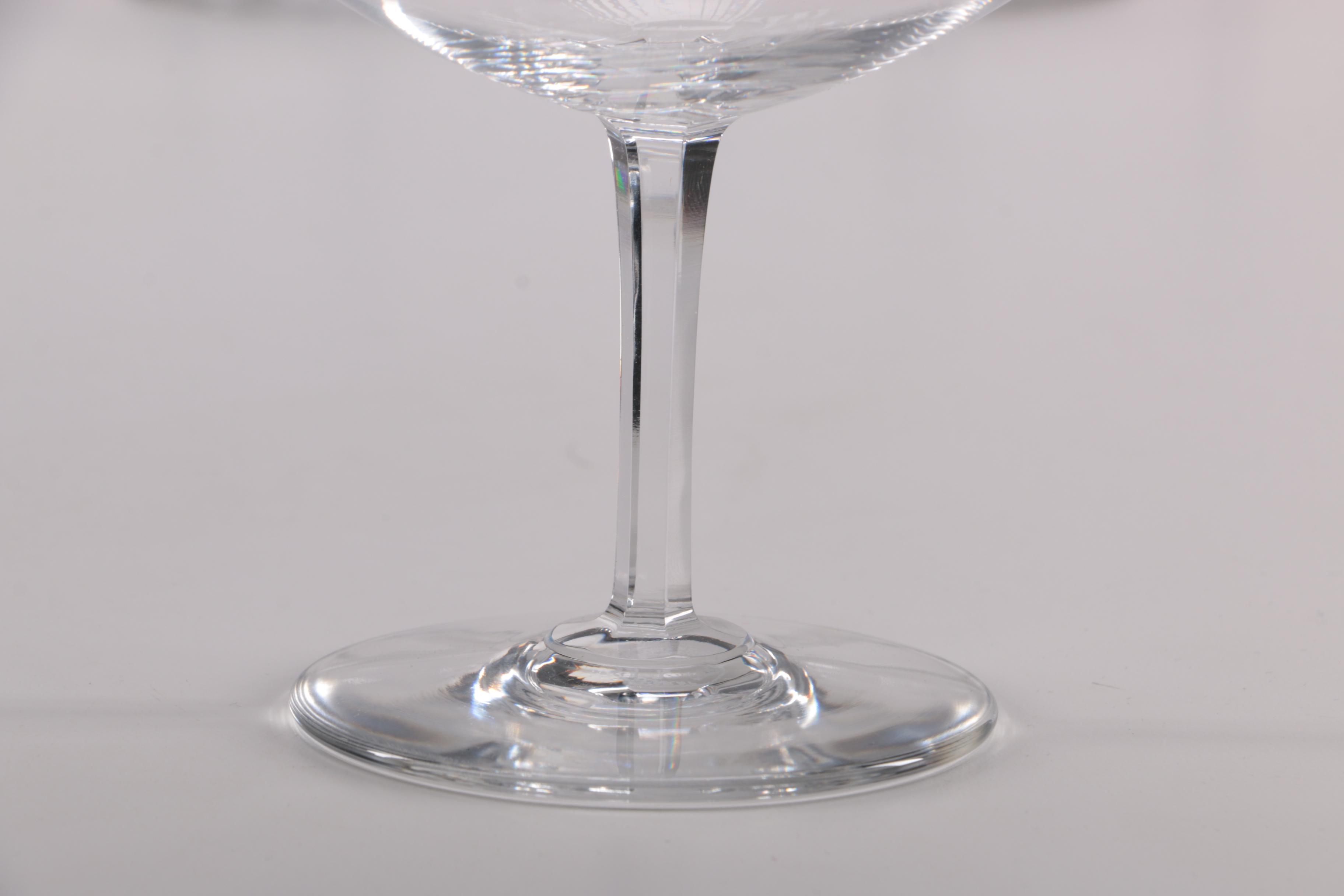 Baccarat "Rabelais" Crystal Champagne Coupes