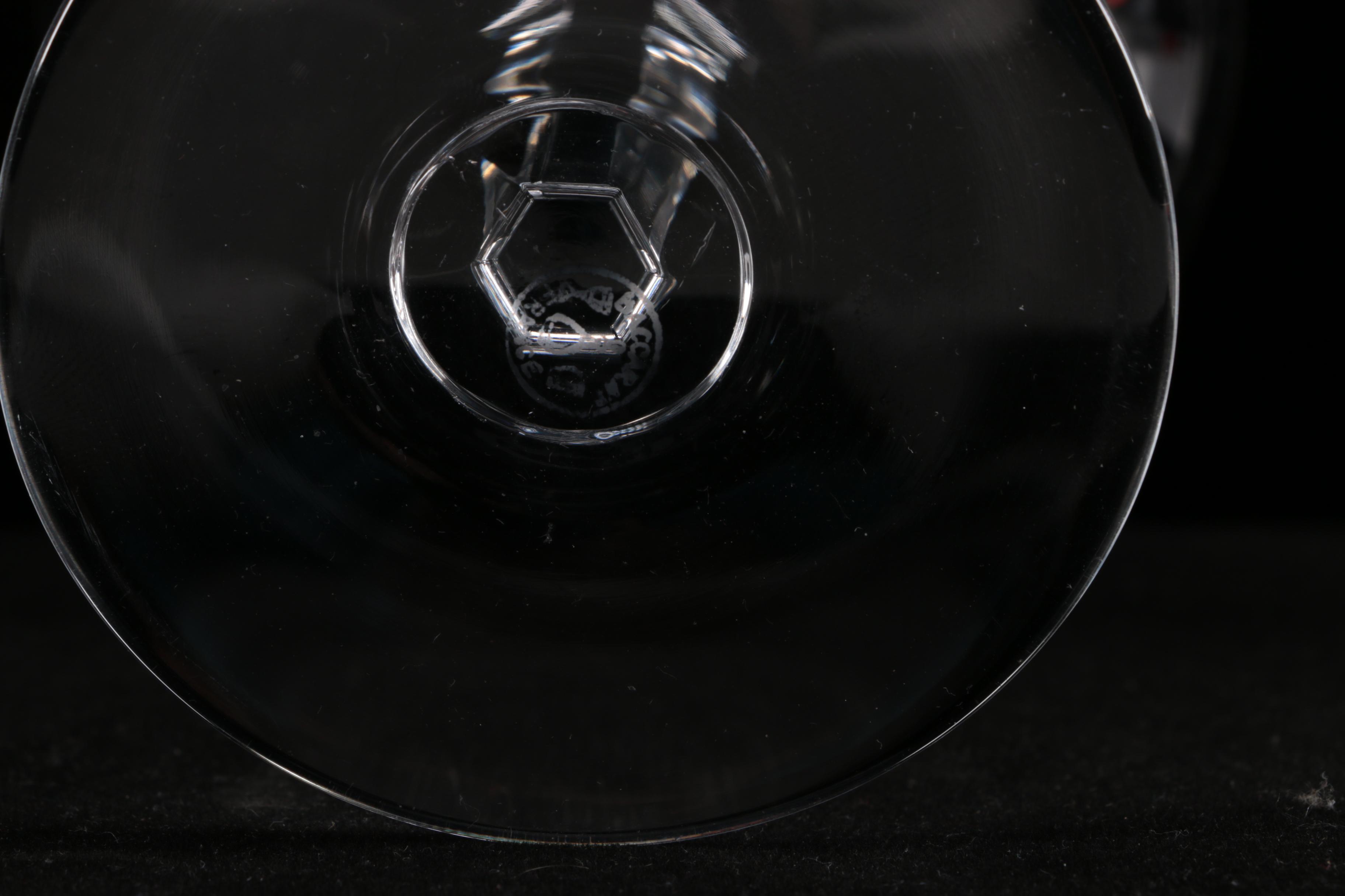 Baccarat "Rabelais" Crystal Champagne Coupes