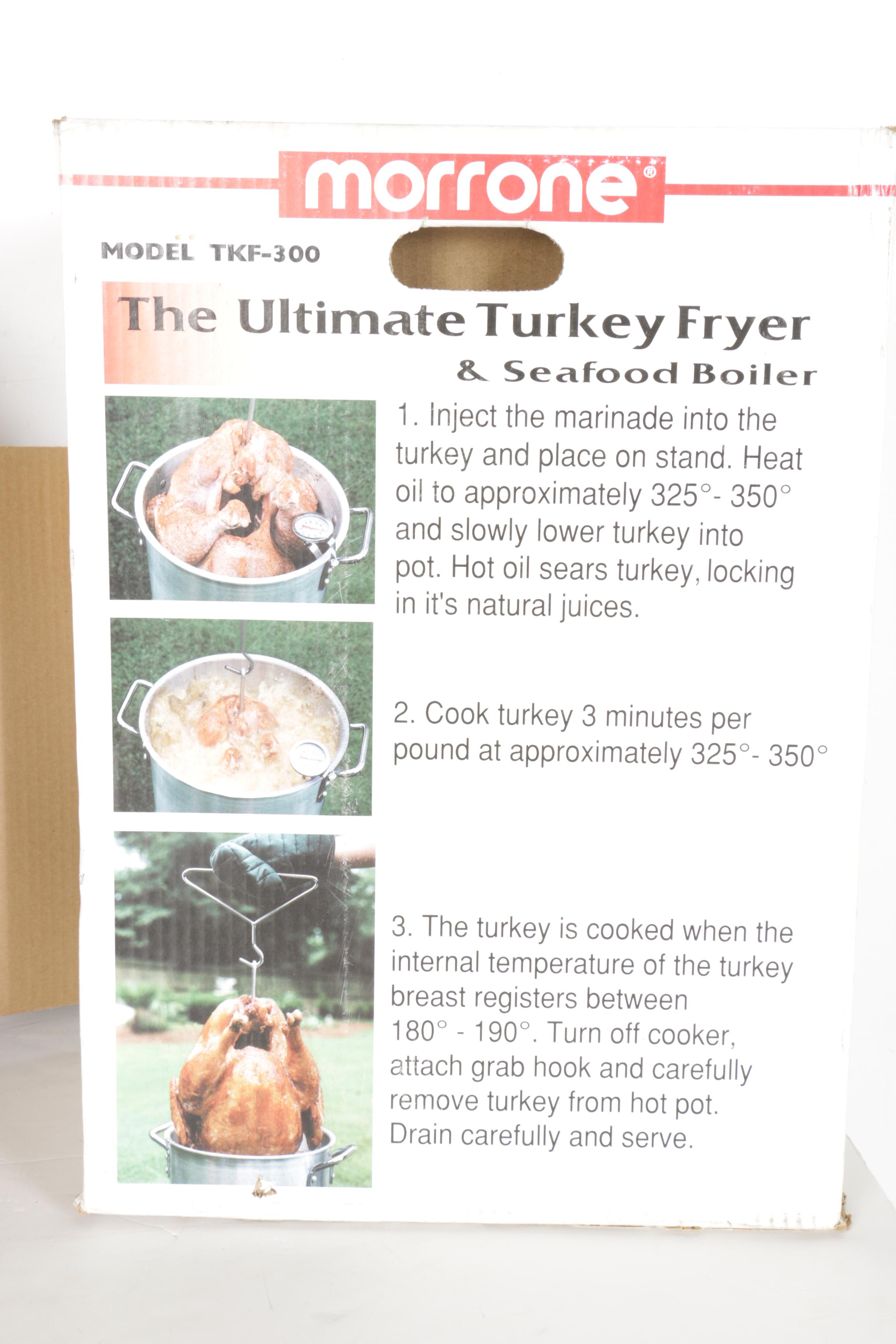 Morrone "The Ultimate Turkey Fryer & Seafood Boiler"