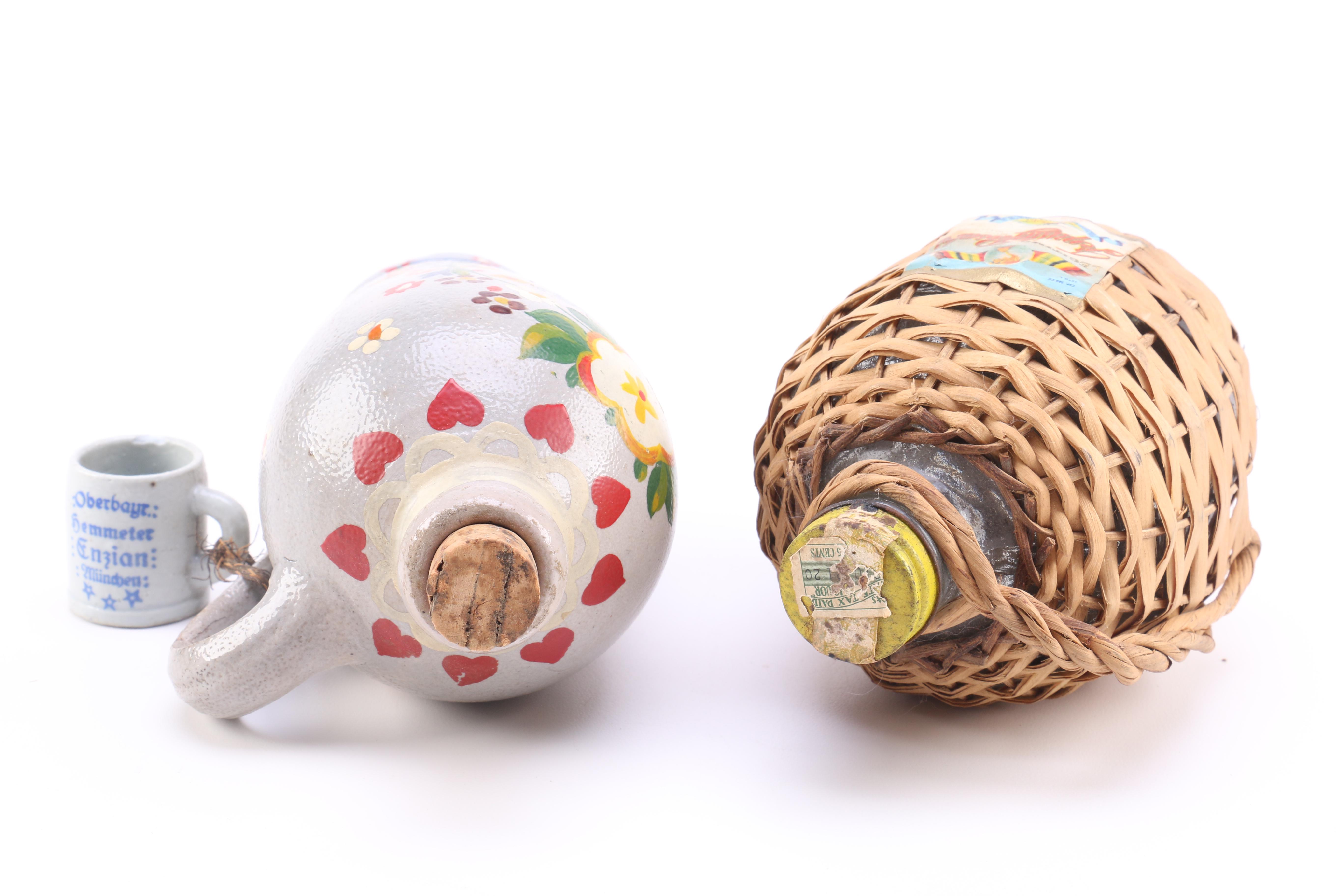 Stoneware and Glass Jugs Featuring McCormick