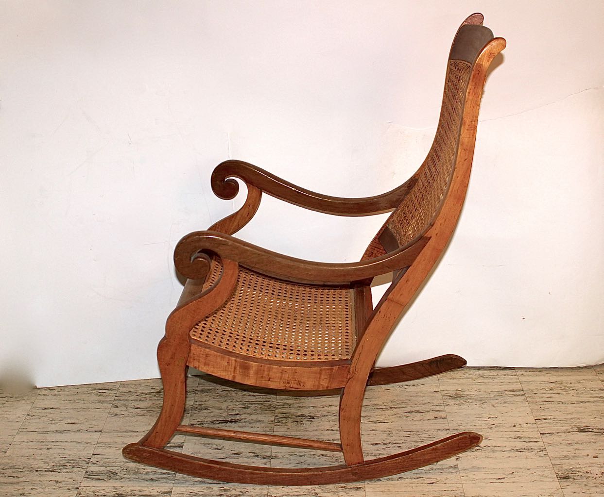Traditional Cane Seat Rocker