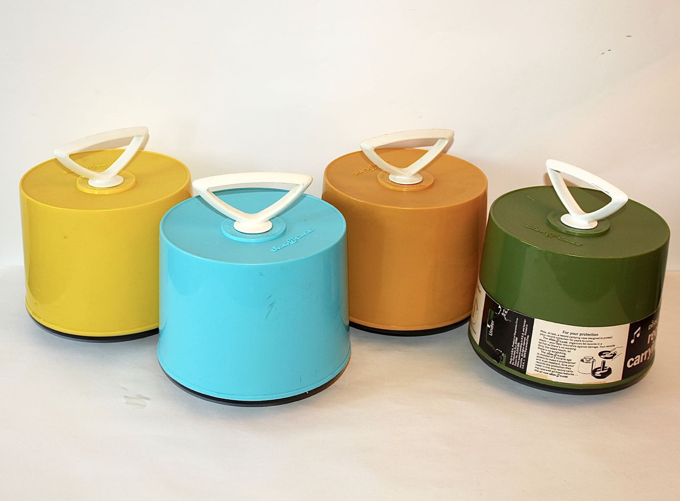 Vintage "Disk-Go-Case" 45 rpm Record Cases