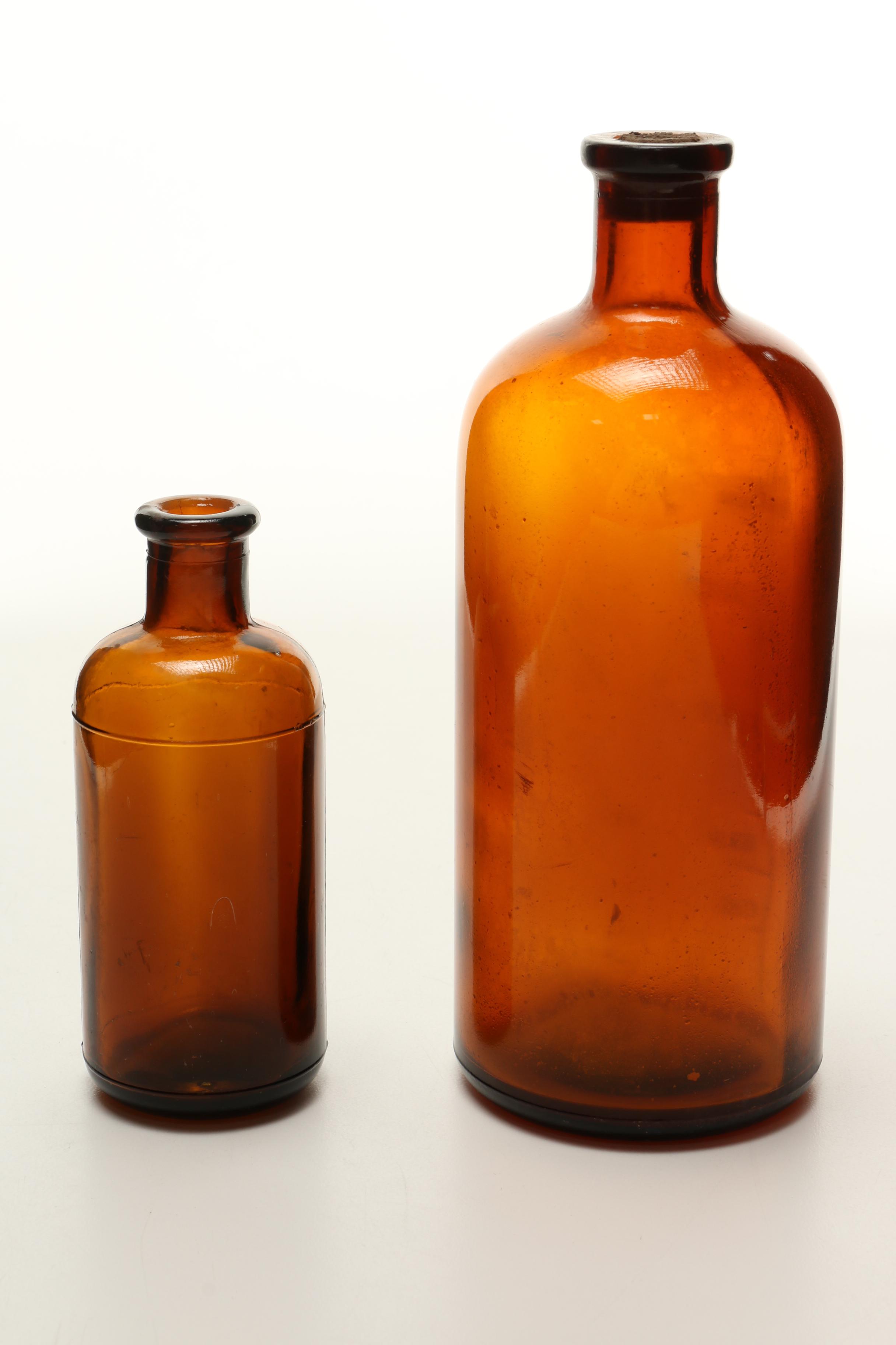 Vintage Glass Bottles