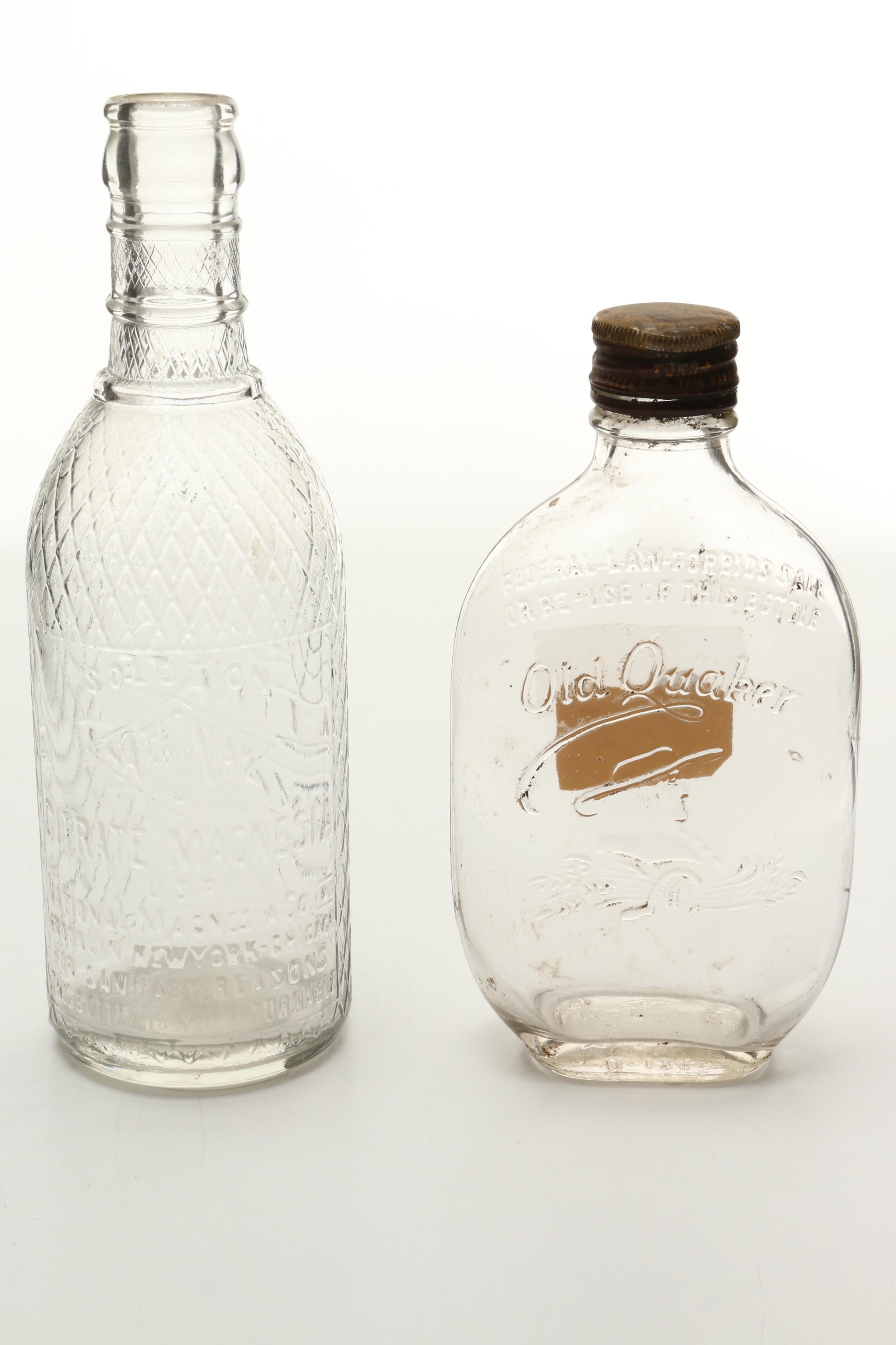 Vintage Glass Bottles
