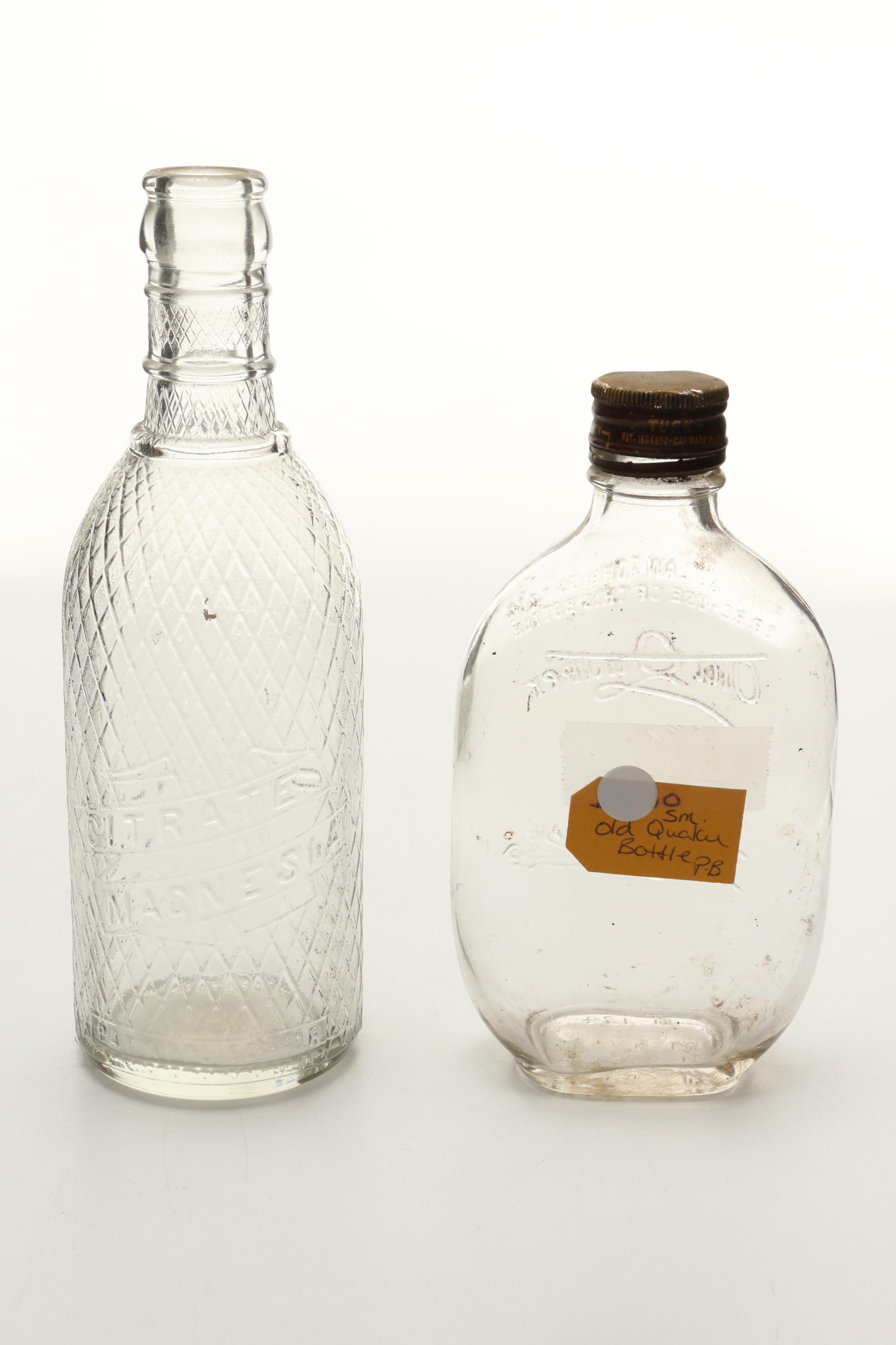 Vintage Glass Bottles