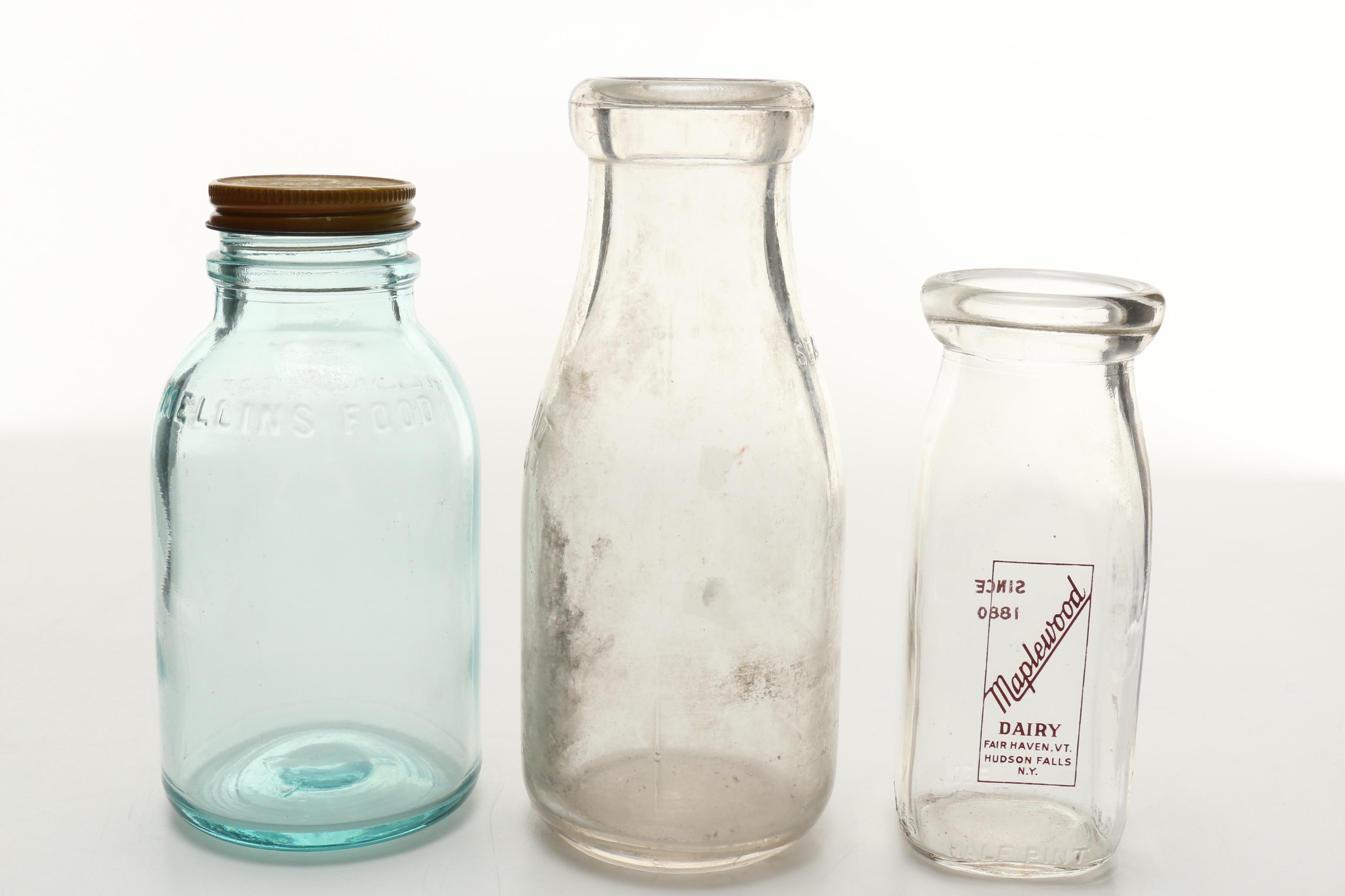 Vintage Glass Bottles