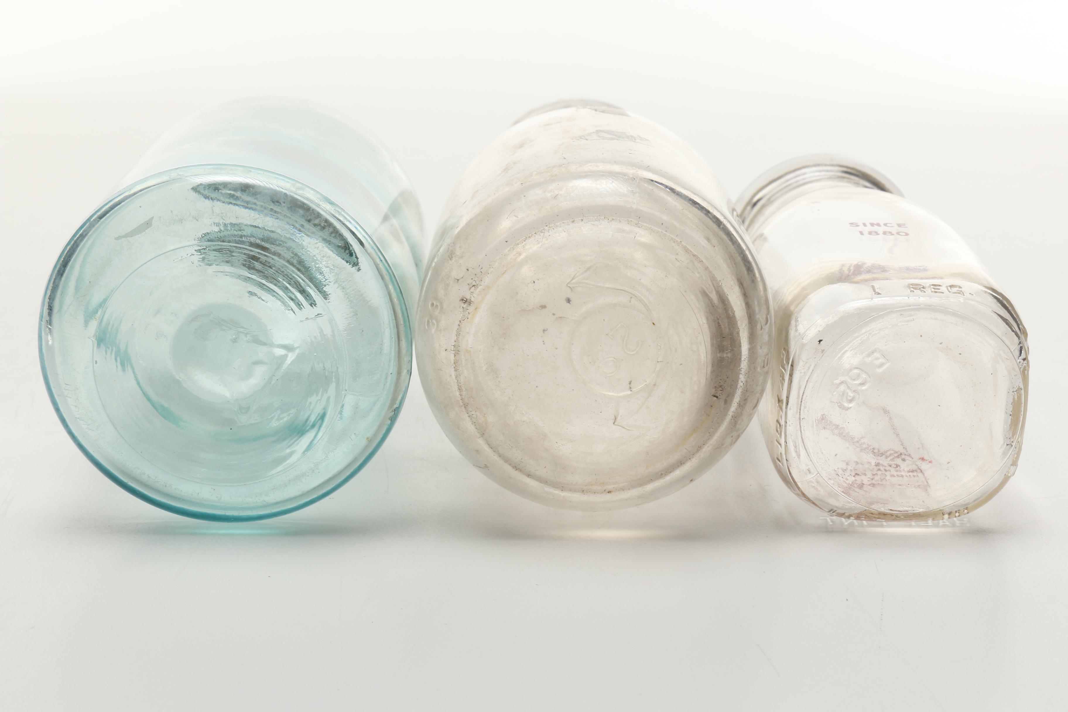 Vintage Glass Bottles