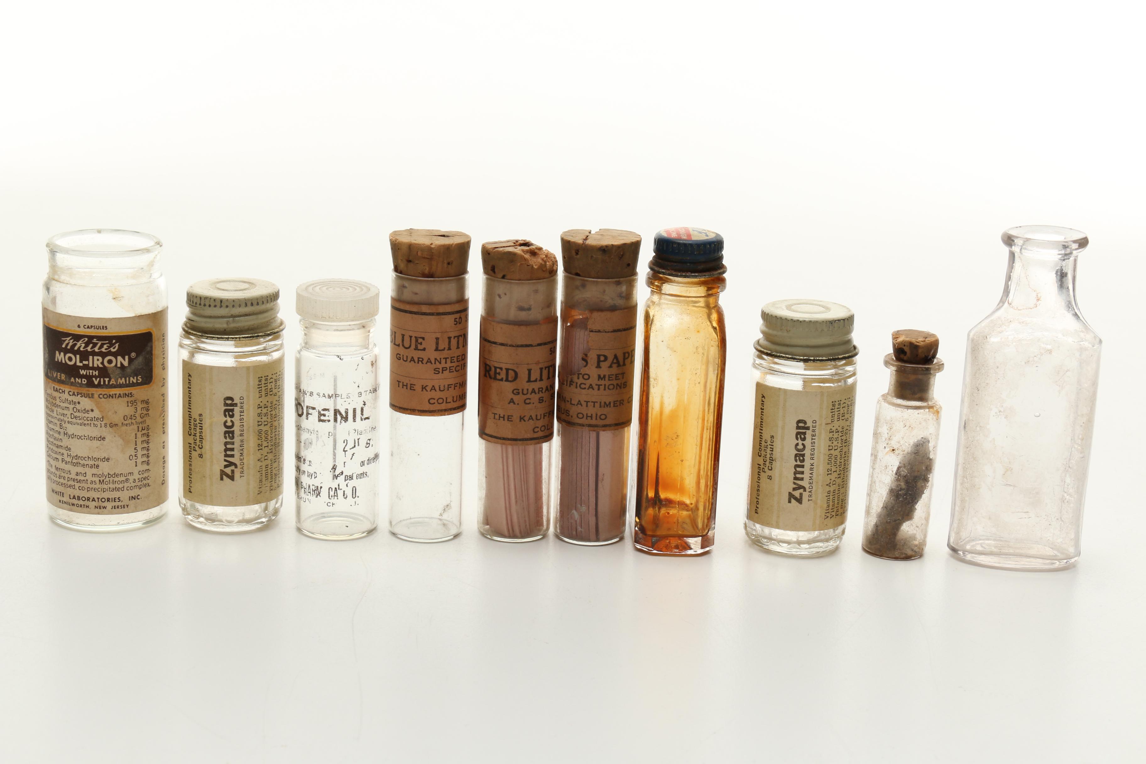 Vintage Glass Bottles