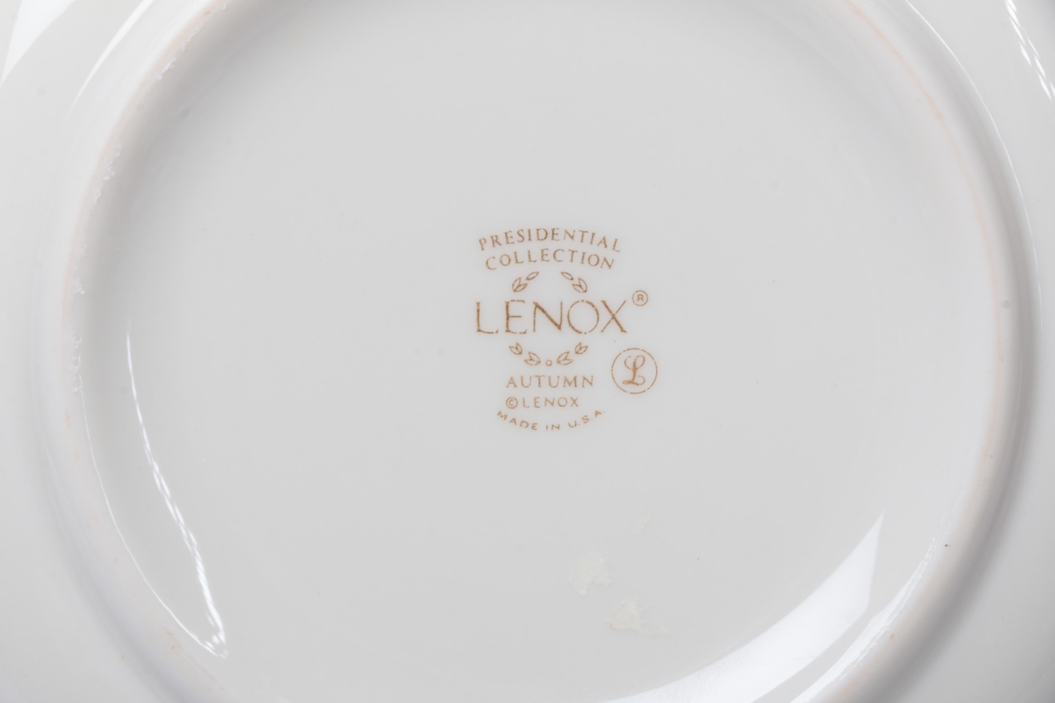 Lenox "Autumn" China Set
