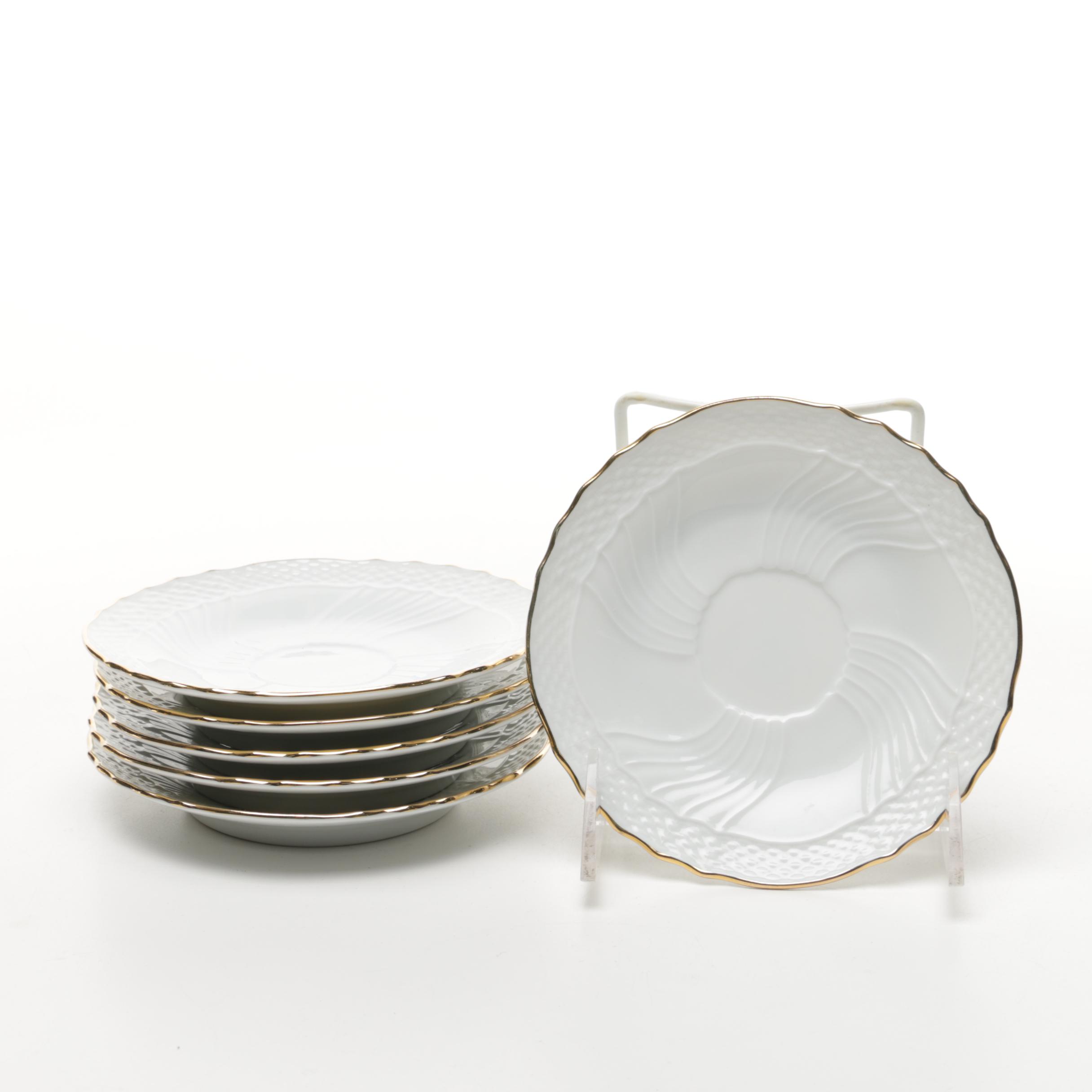 Richard Ginori Porcelain Coffee and Saucers