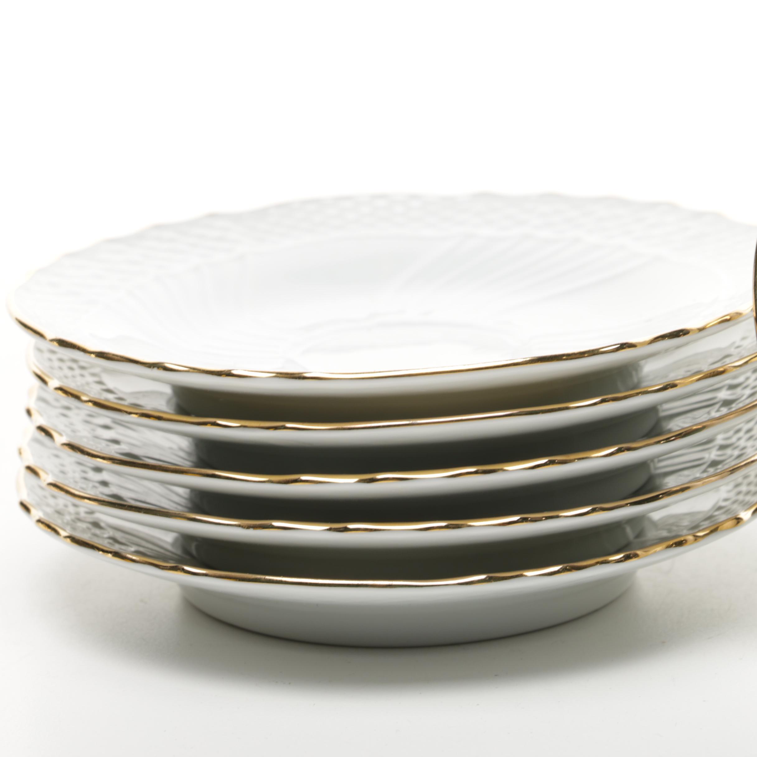 Richard Ginori Porcelain Coffee and Saucers