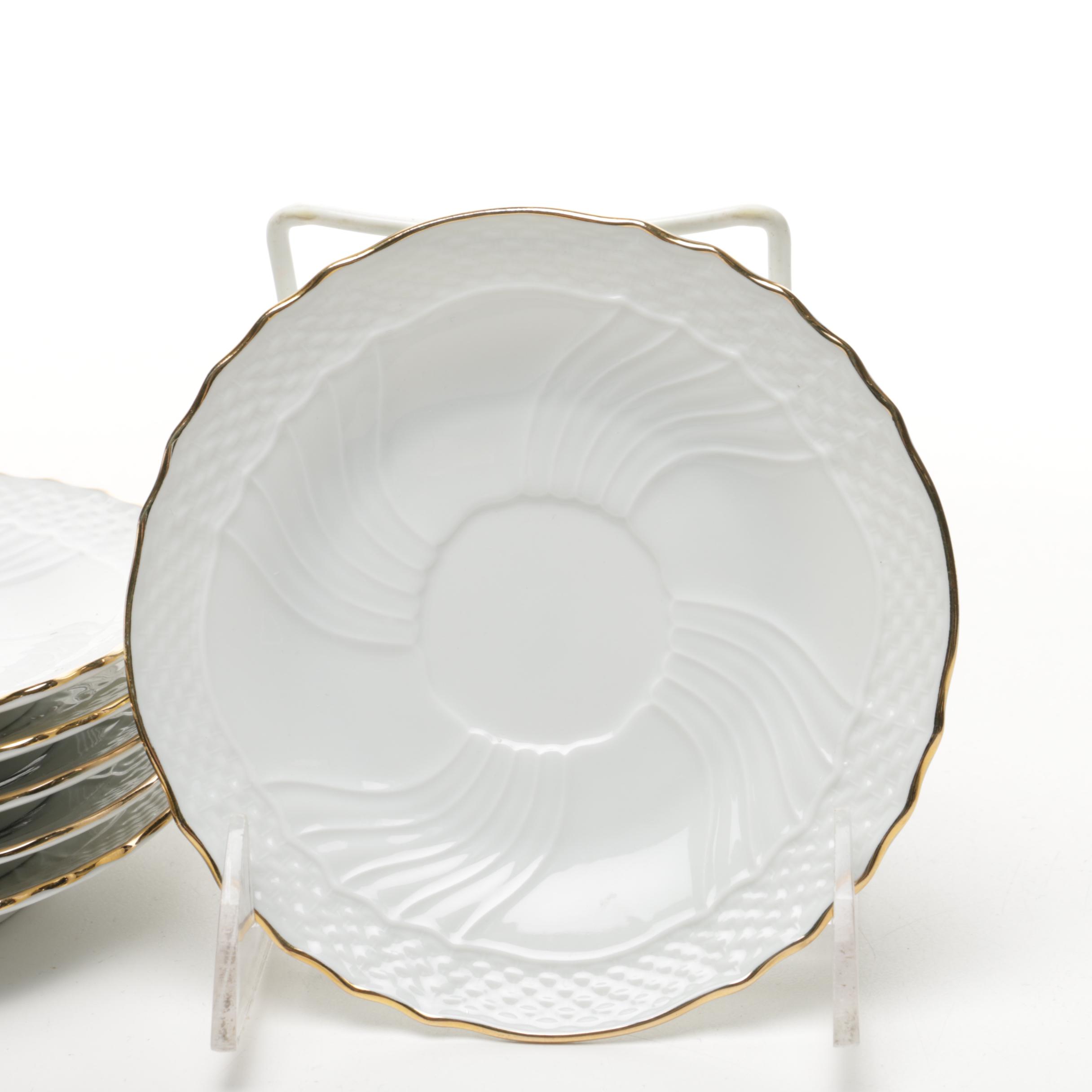 Richard Ginori Porcelain Coffee and Saucers