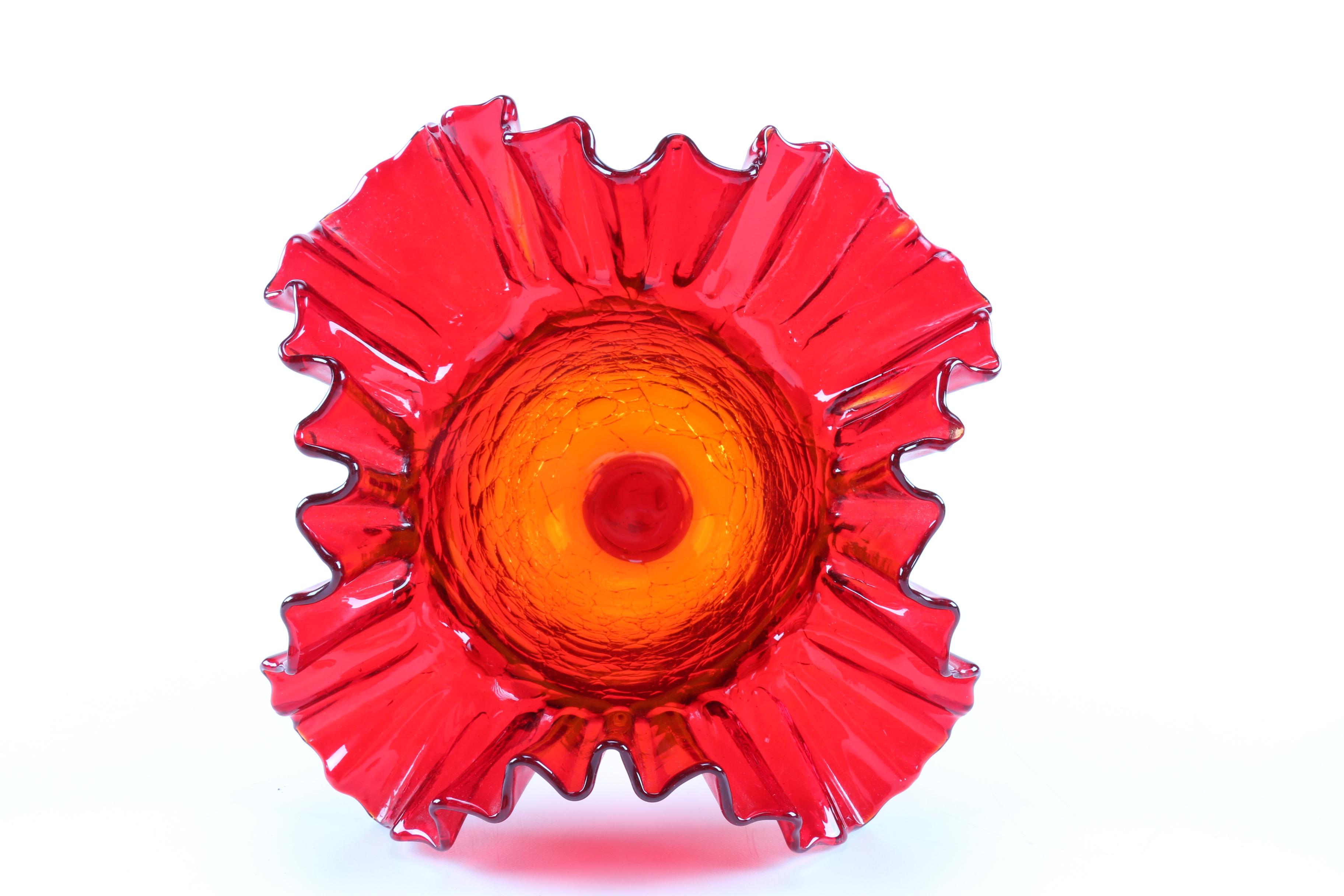 Art Glass Vessels Featuring Blenko
