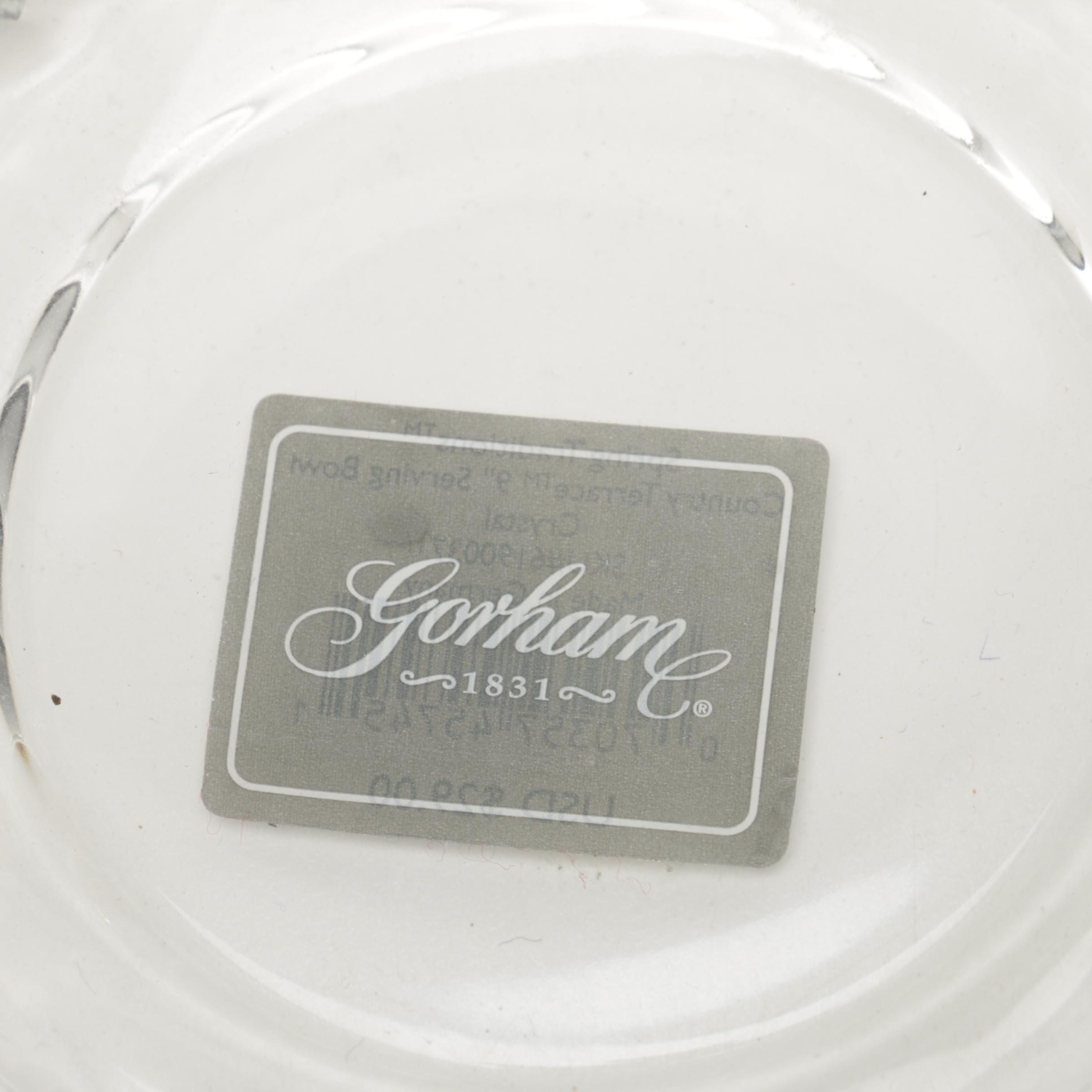 Gorham Crystal Décor