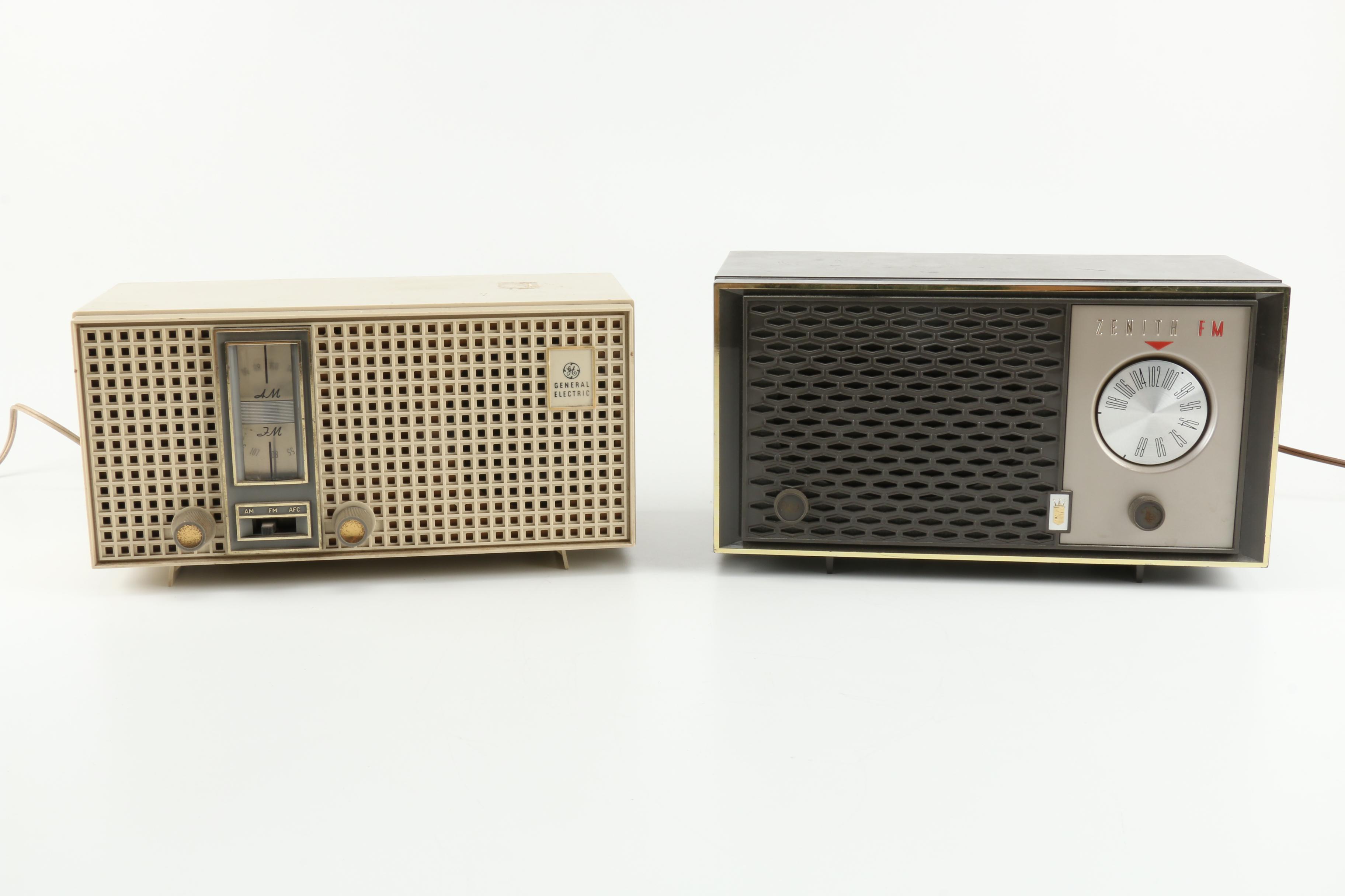 Vintage GE and Zenith Radios
