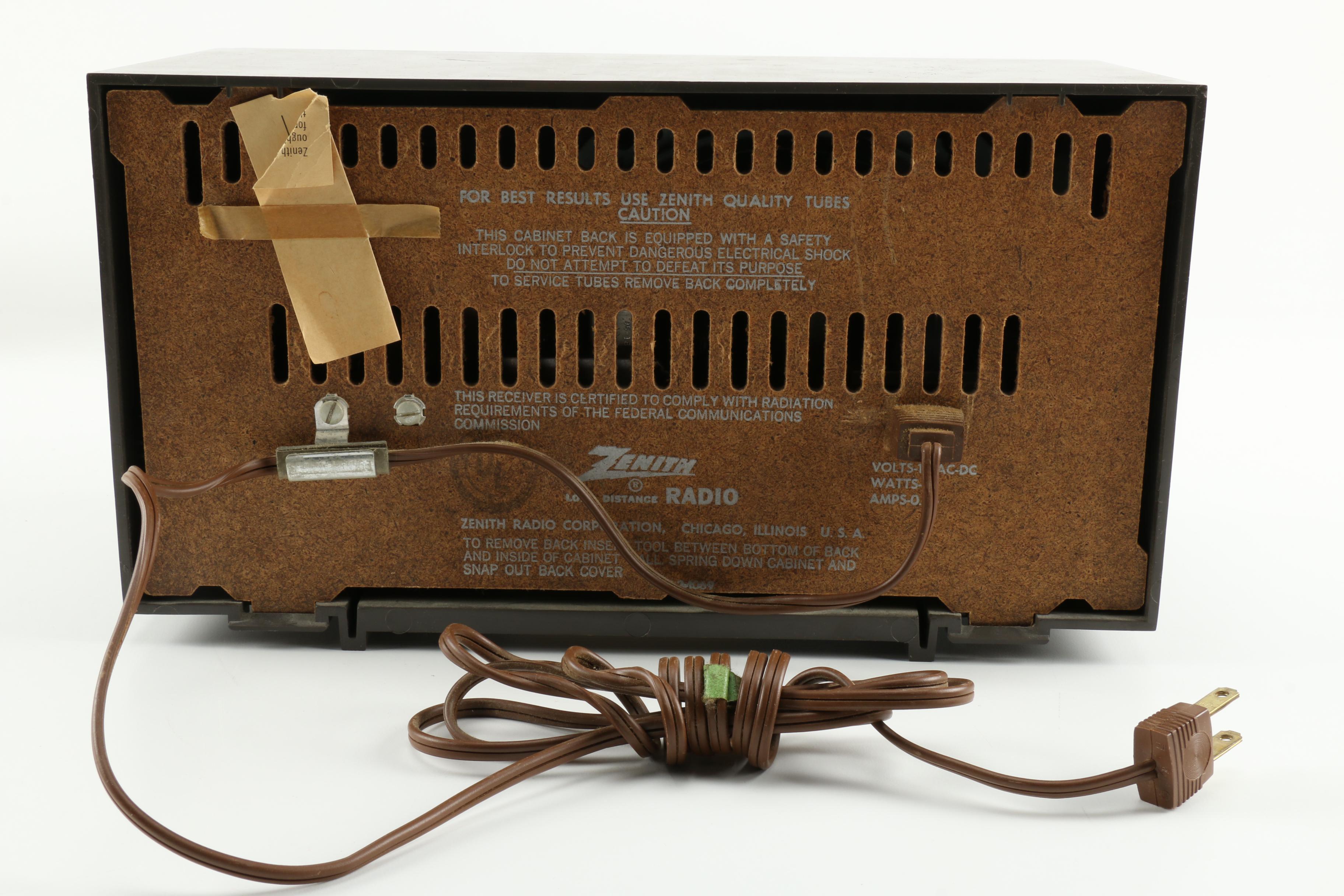 Vintage GE and Zenith Radios