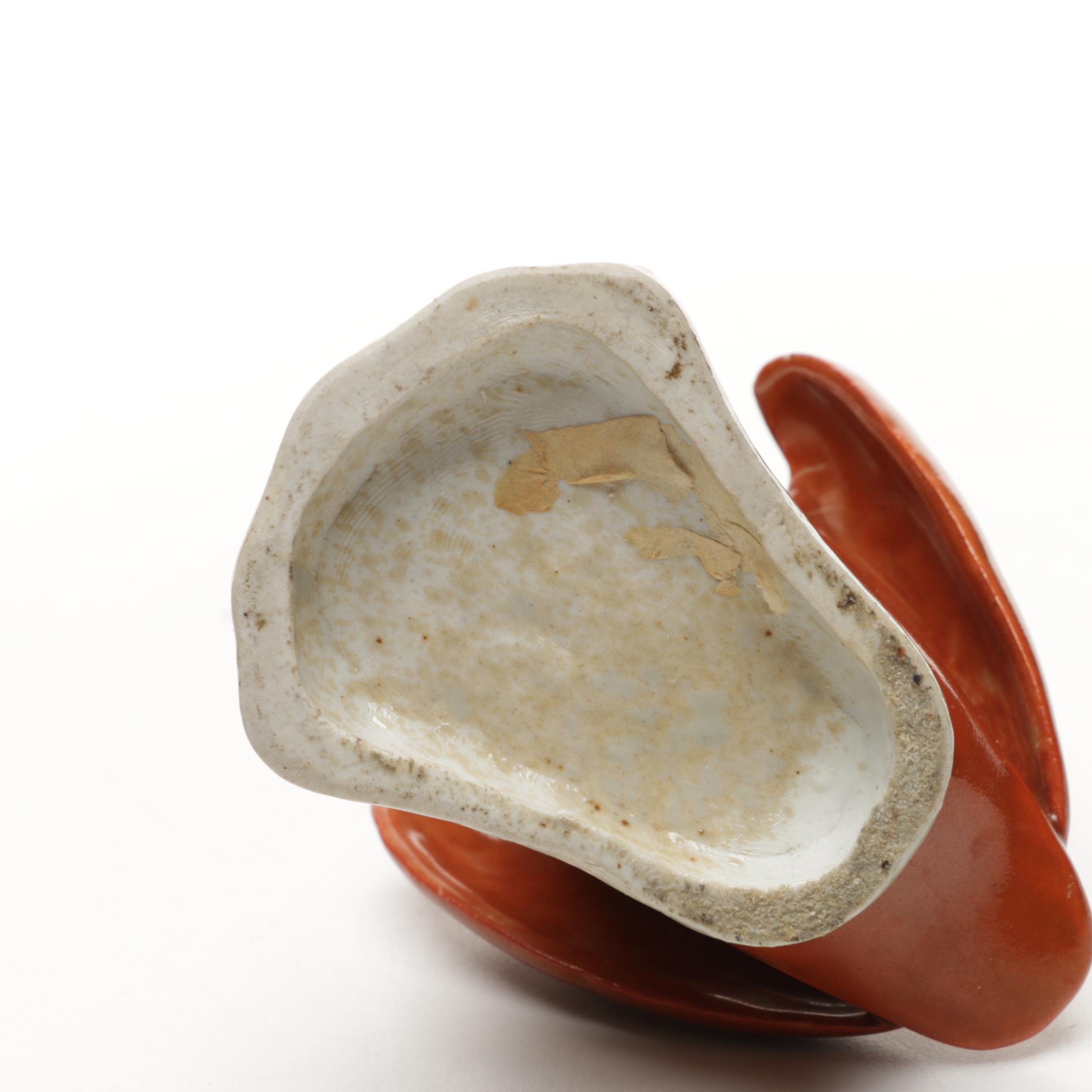 Home Décor Including Japanese "Yatate" Inkwell and Brush Holder