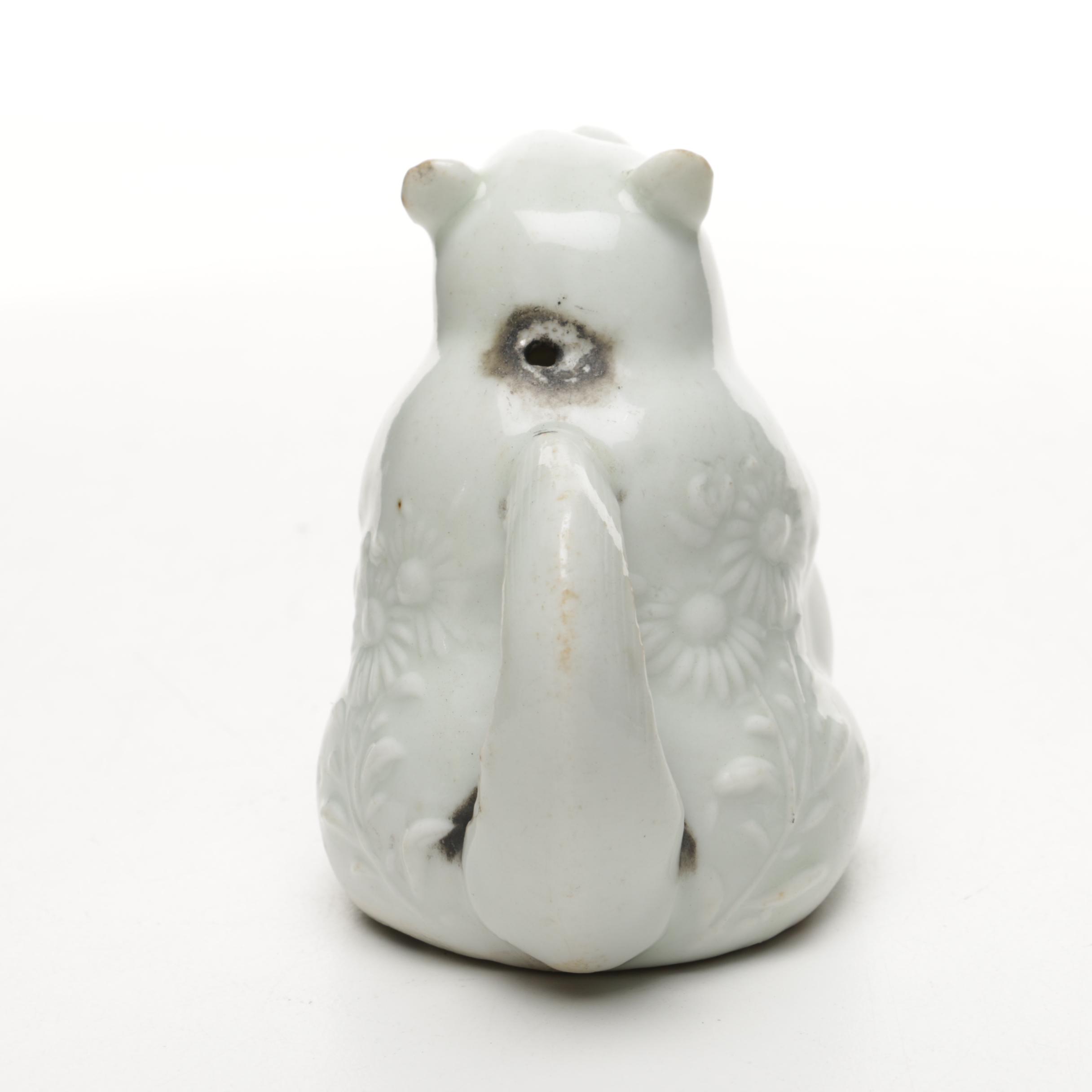 Home Décor Including Japanese "Yatate" Inkwell and Brush Holder