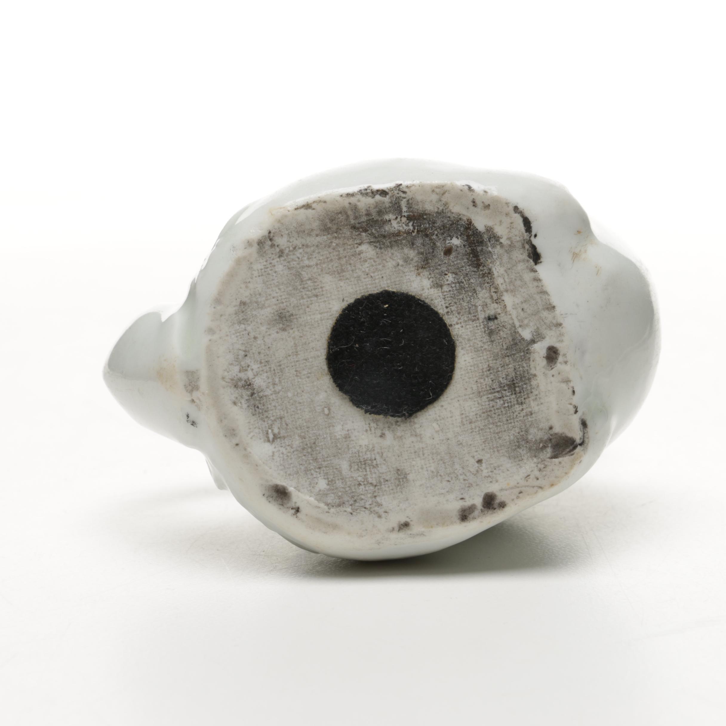 Home Décor Including Japanese "Yatate" Inkwell and Brush Holder