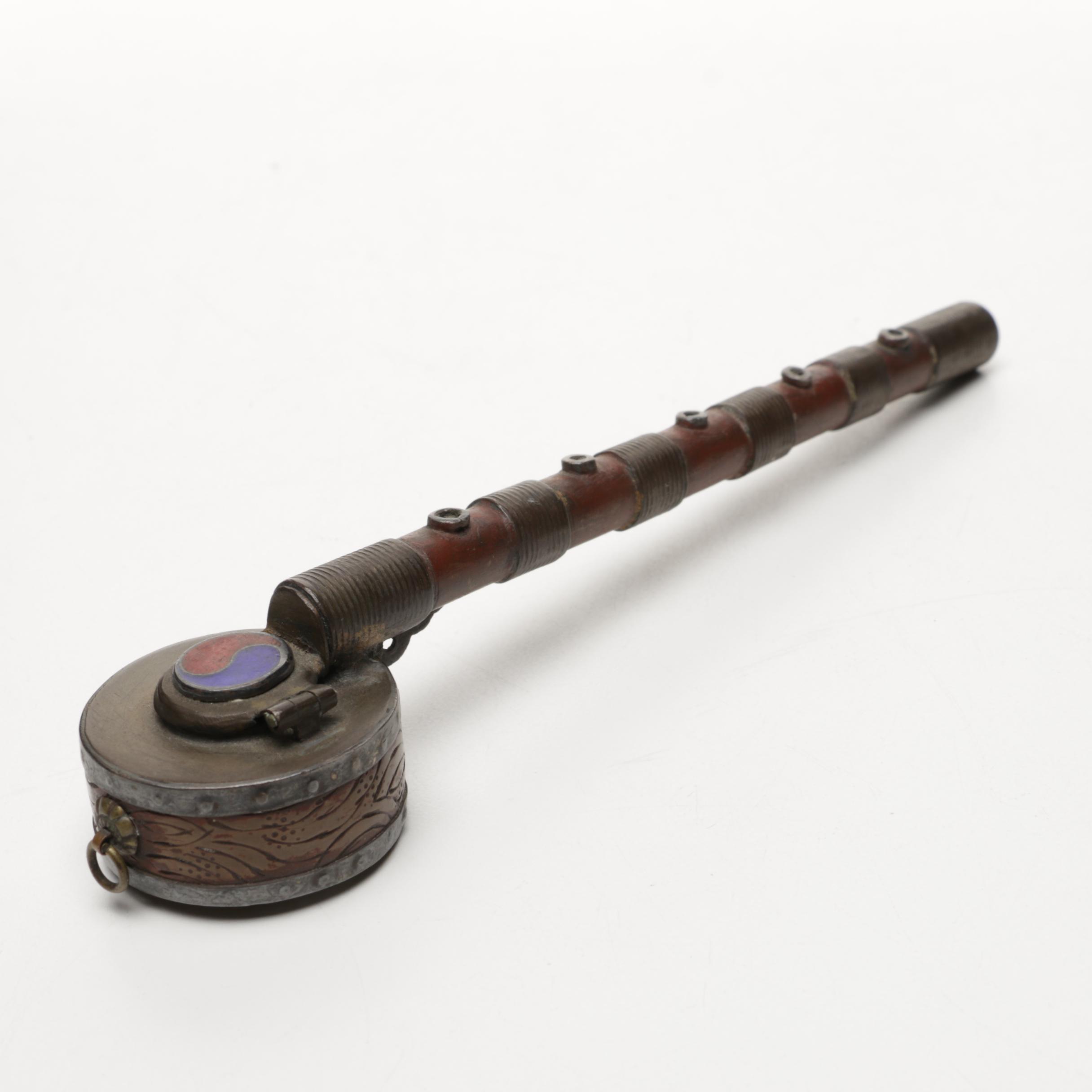 Home Décor Including Japanese "Yatate" Inkwell and Brush Holder