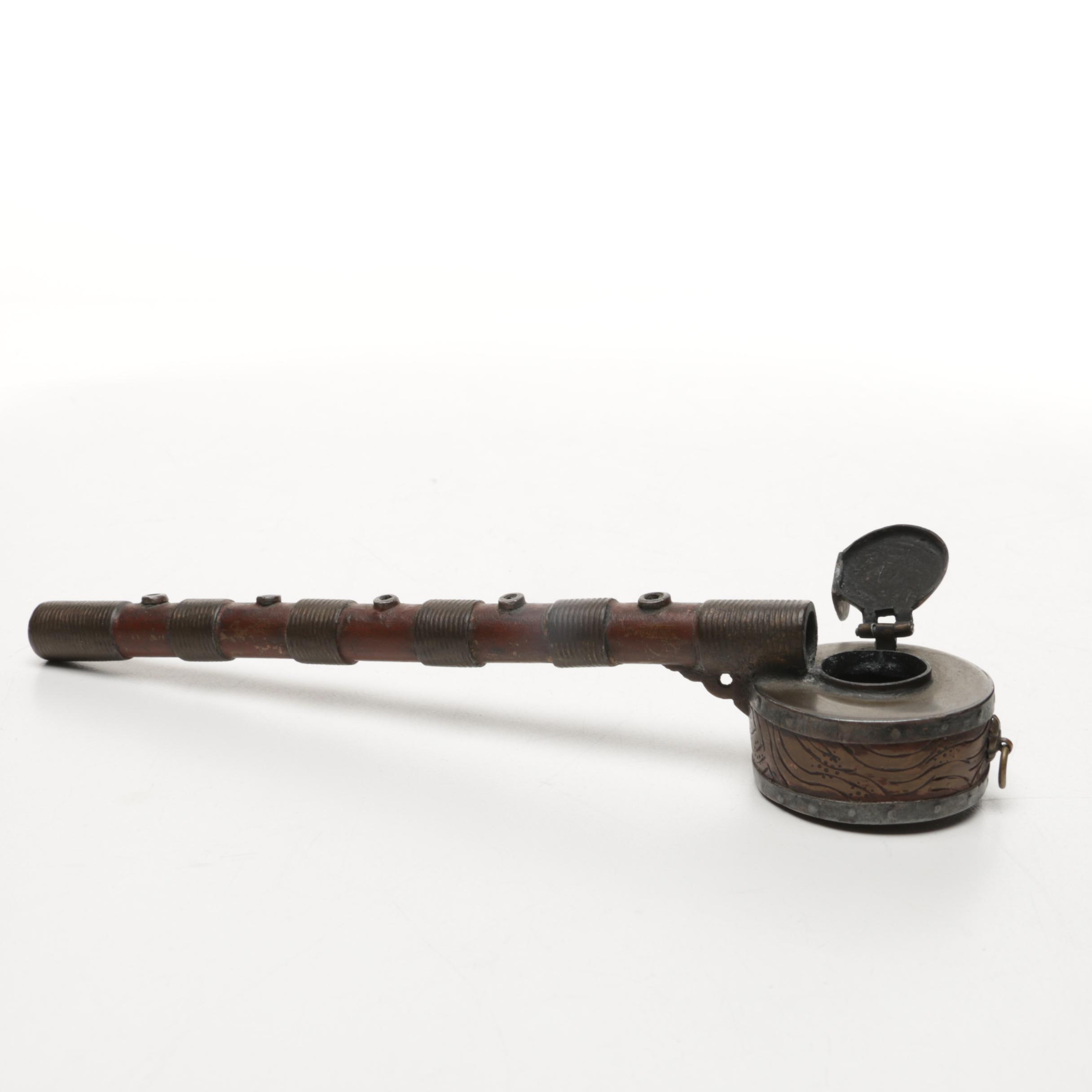 Home Décor Including Japanese "Yatate" Inkwell and Brush Holder