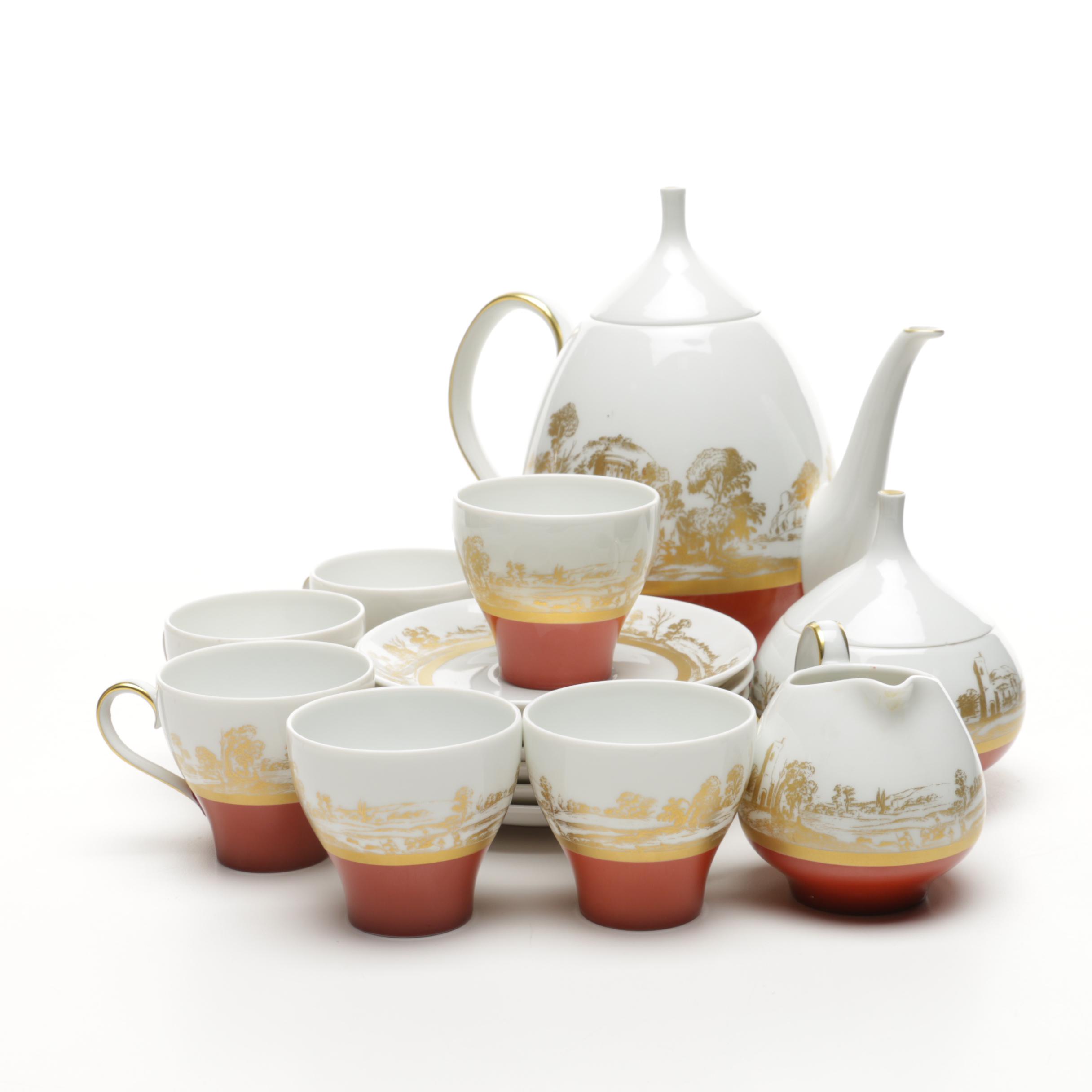 Lorenz Hutschenreuther "Poesie" Tea Set