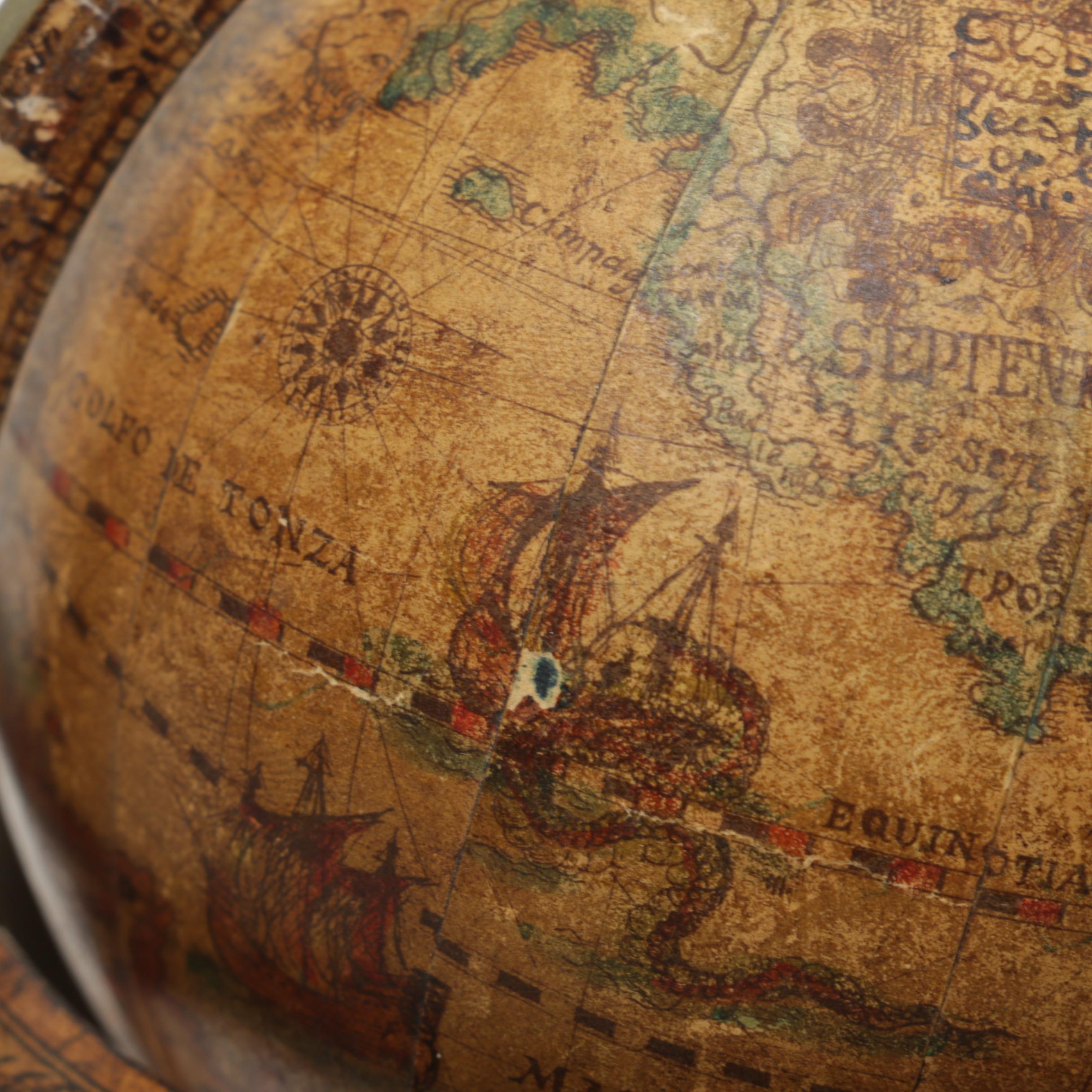 Vintage Tabletop Political Globes