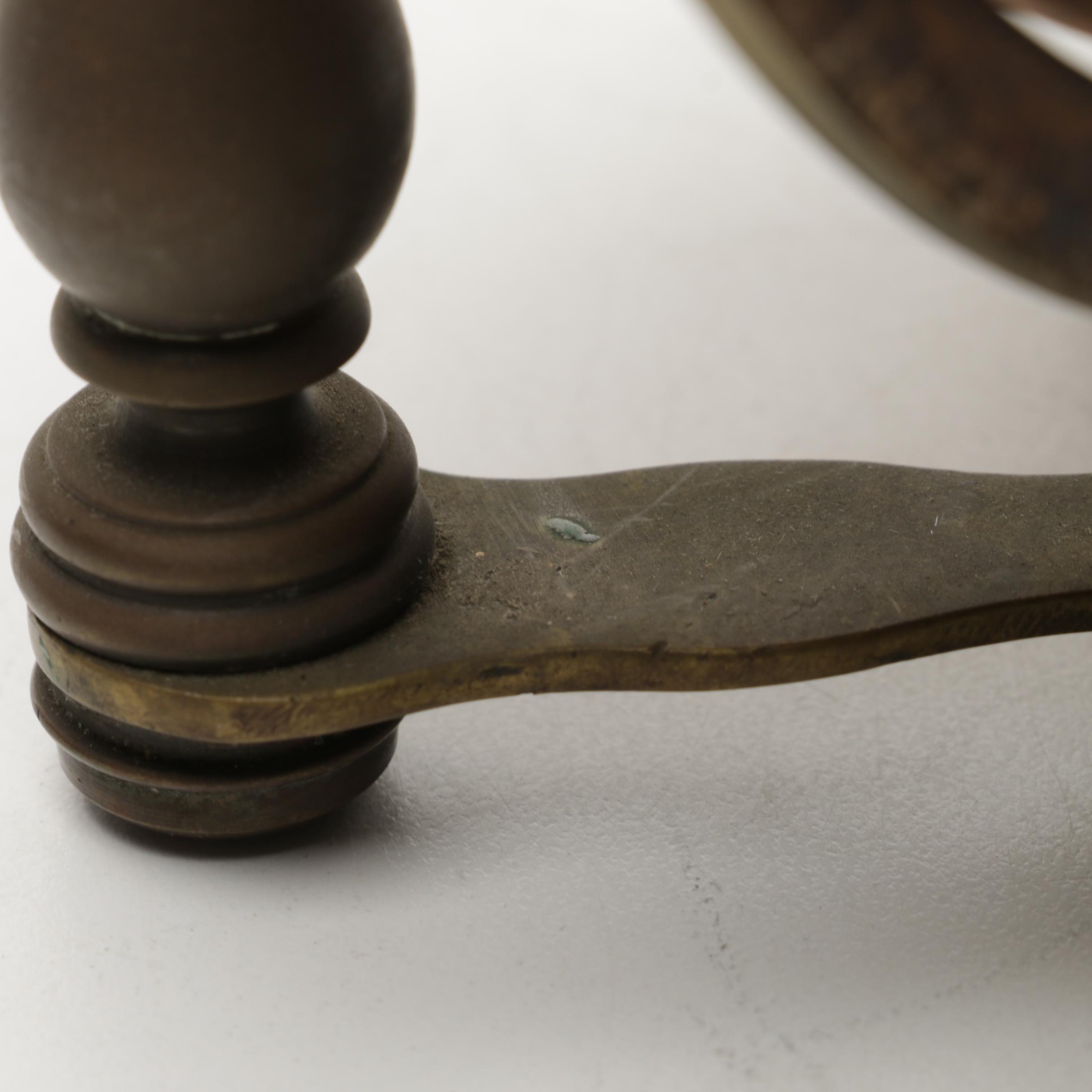 Vintage Tabletop Political Globes