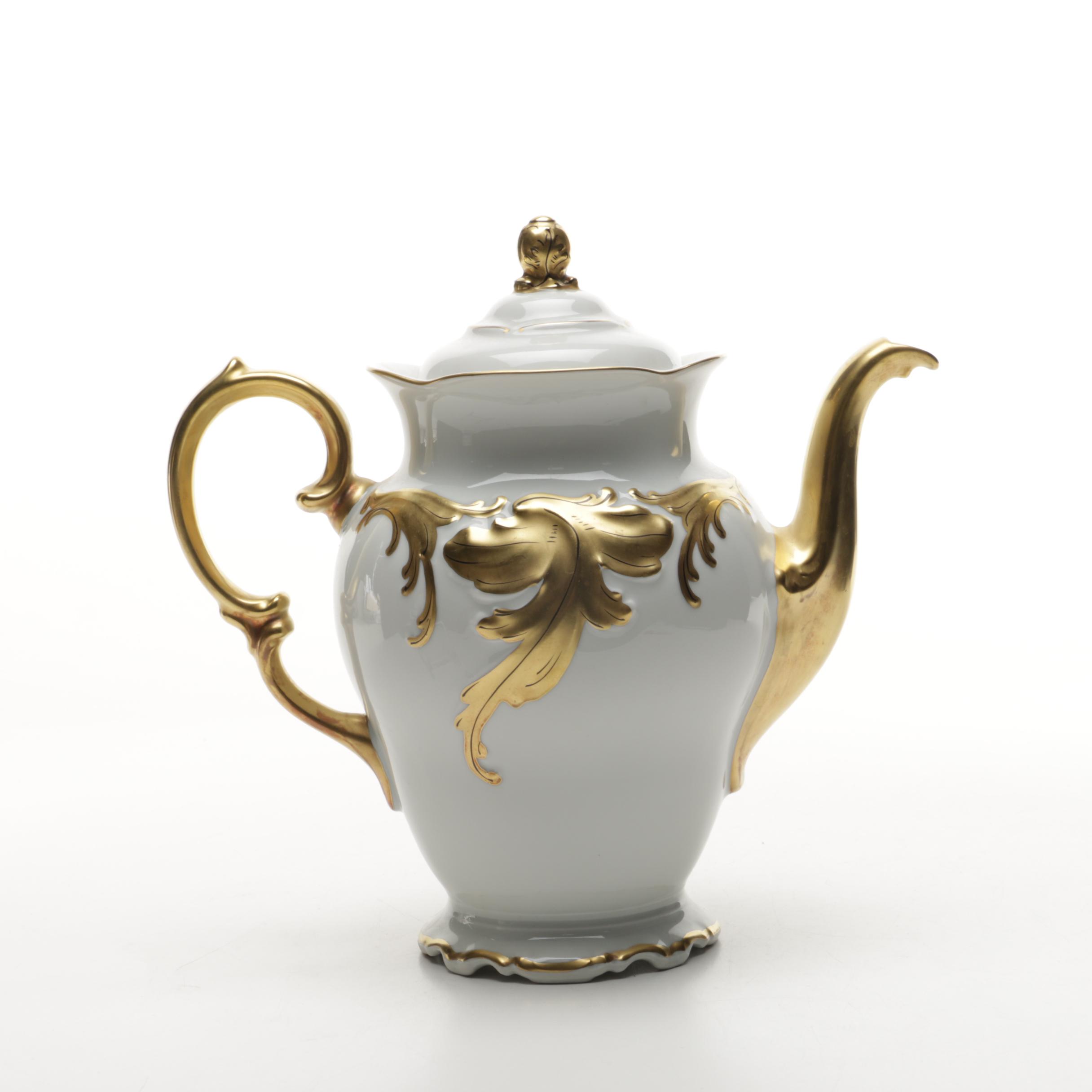 Walbrzych Porcelain  Coffee and Tea Service