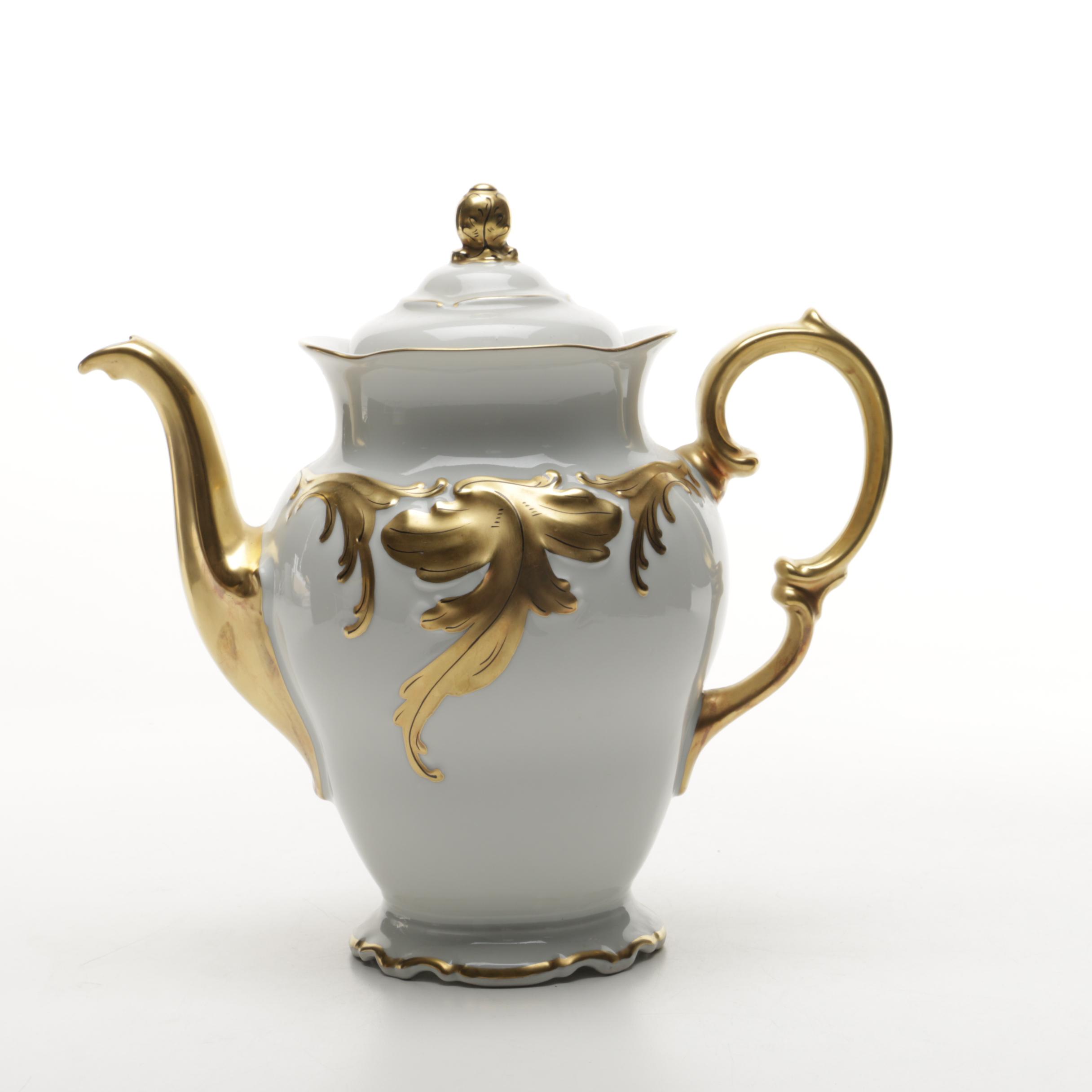 Walbrzych Porcelain  Coffee and Tea Service