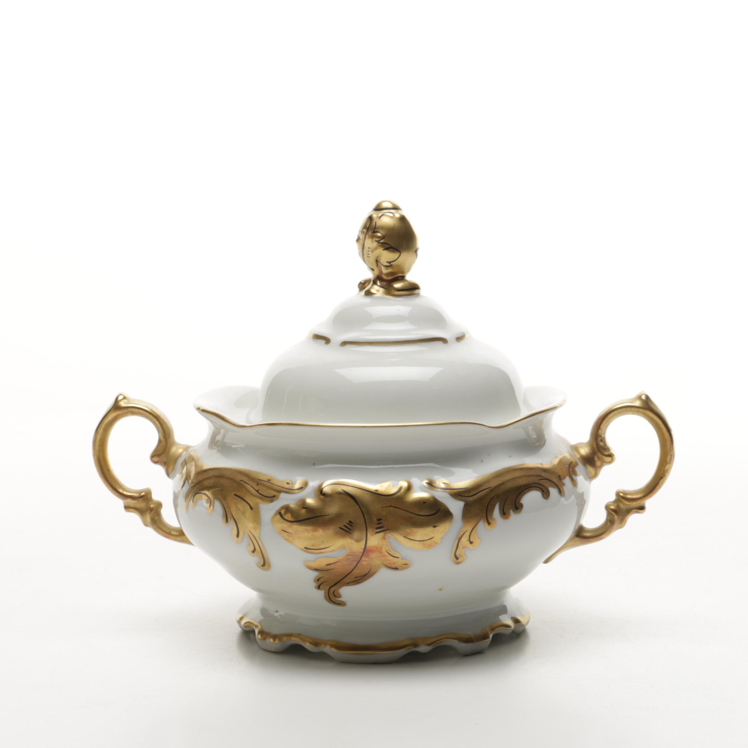 Walbrzych Porcelain  Coffee and Tea Service