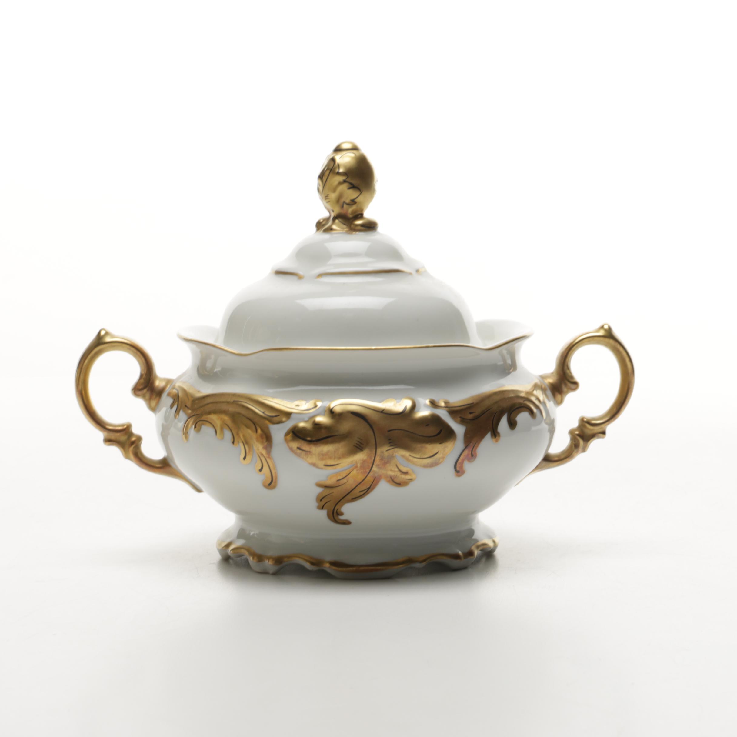 Walbrzych Porcelain  Coffee and Tea Service