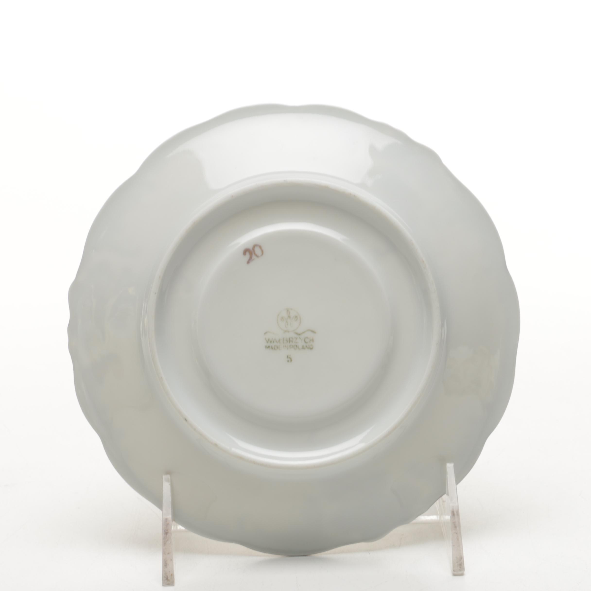 Walbrzych Porcelain  Coffee and Tea Service