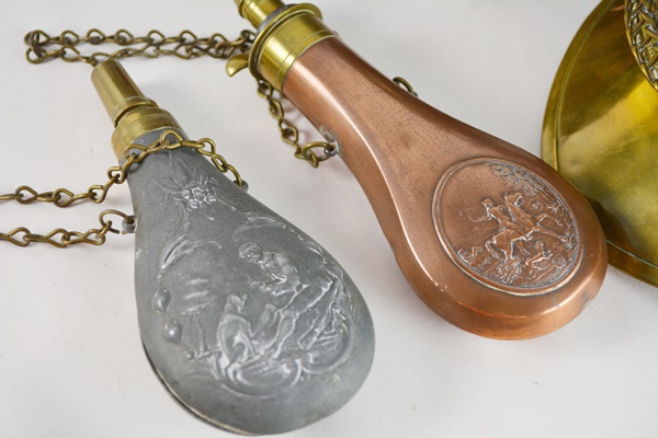 Late 19th Century French Helmet and Weaponry