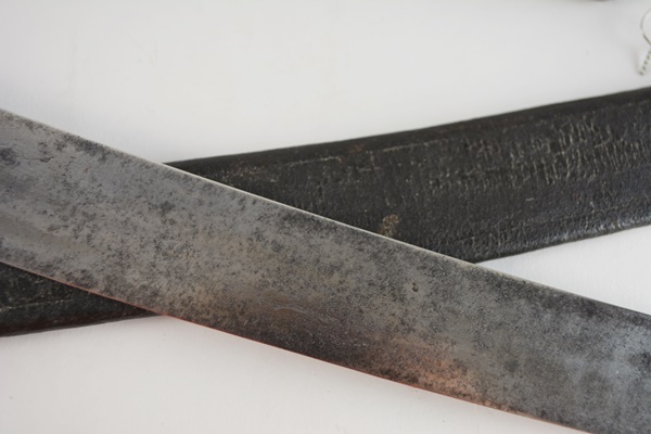 Late 19th Century French Helmet and Weaponry