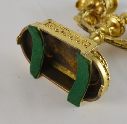 Pairpoint Brass and Crystal Candelabra and Centerpiece Bowl