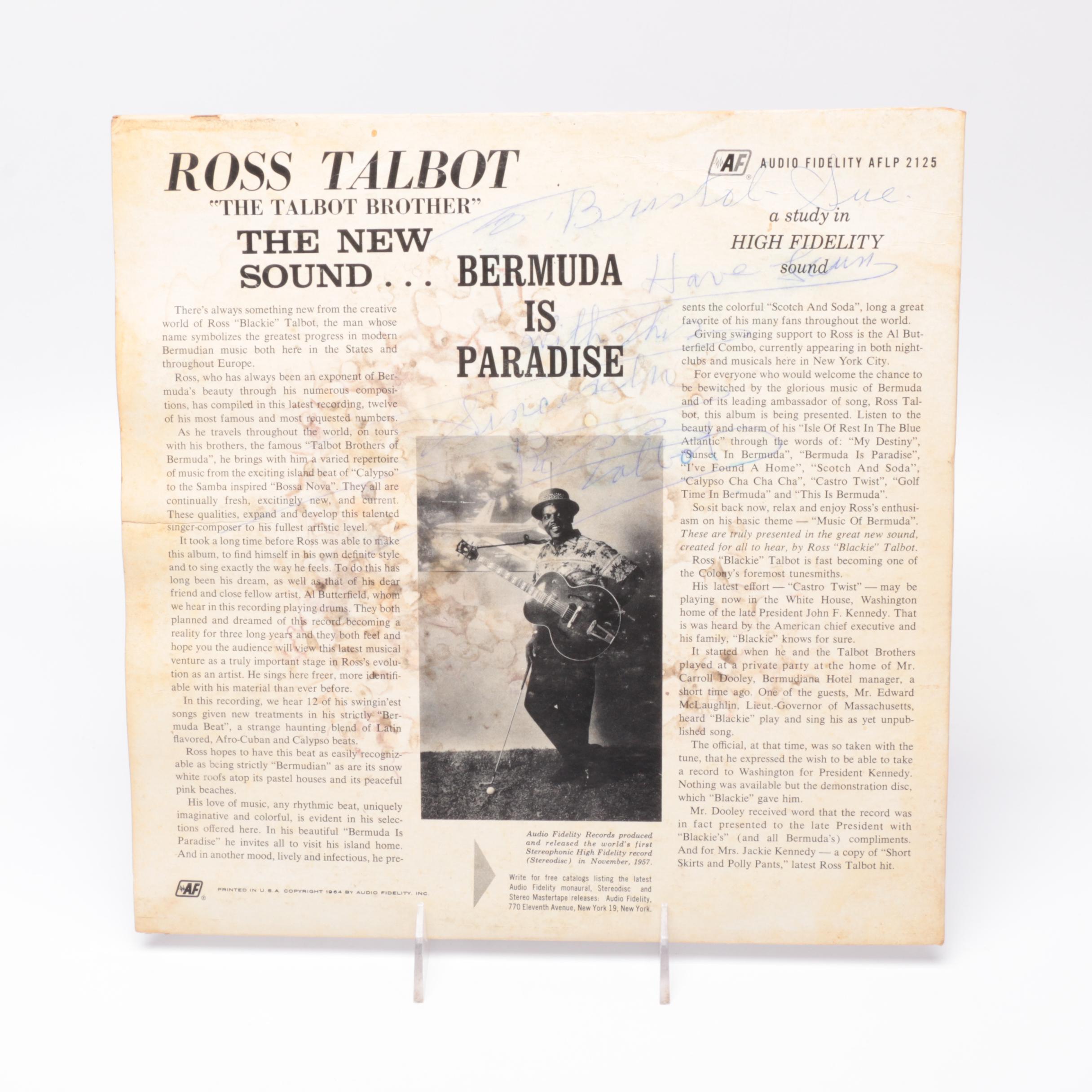 The Talbot Brothers of Bermuda, Other 1950s-'60s Calypso Records