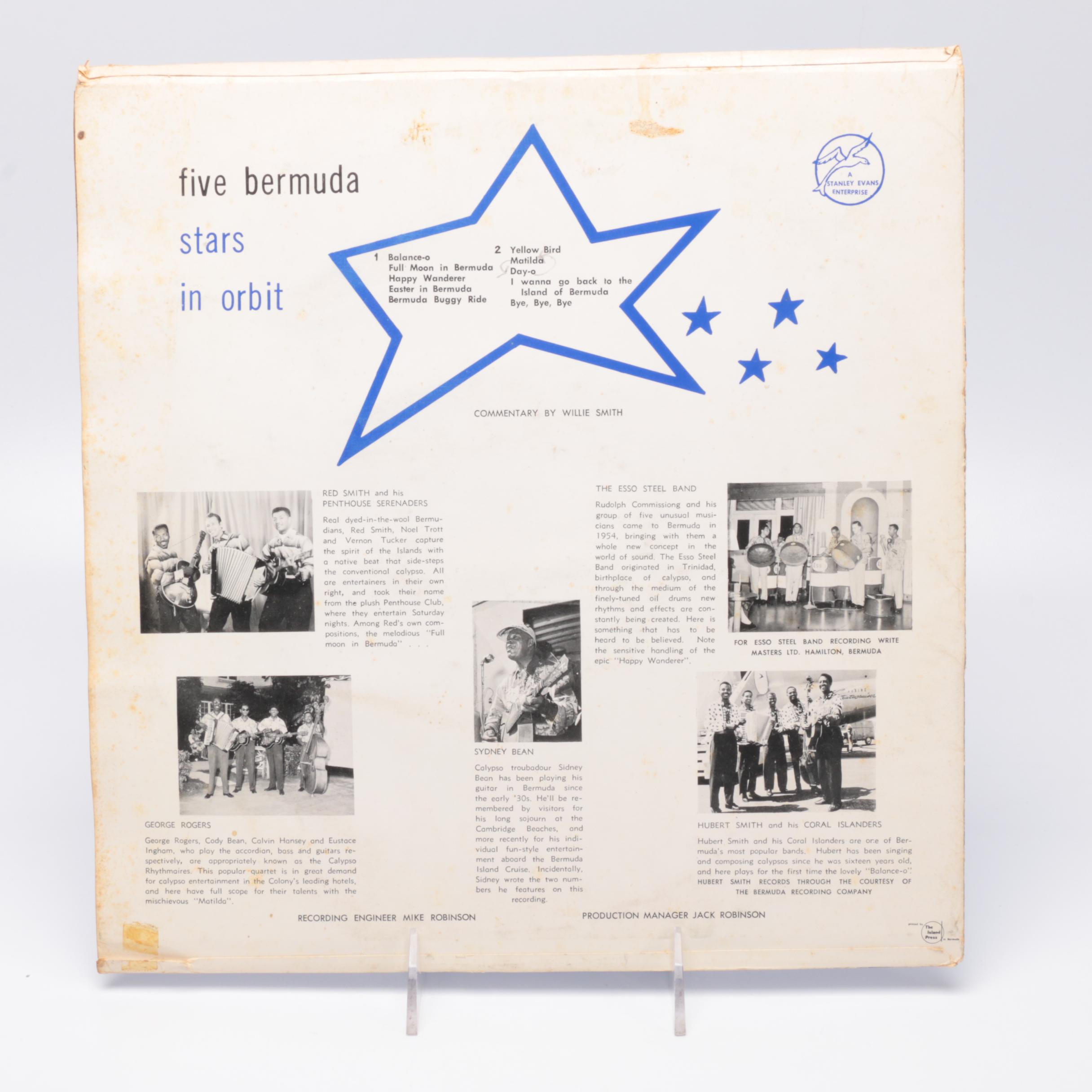 The Talbot Brothers of Bermuda, Other 1950s-'60s Calypso Records