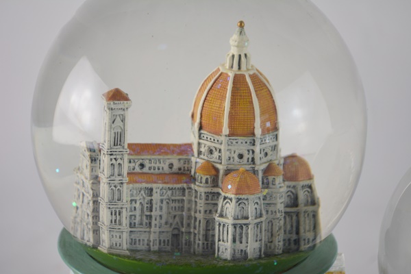European Theme Snow Globes