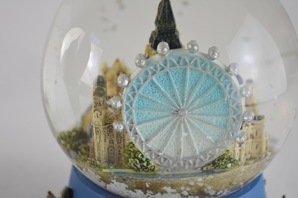 European Theme Snow Globes