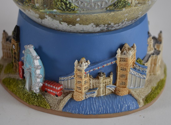 European Theme Snow Globes