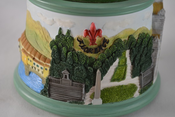 European Theme Snow Globes