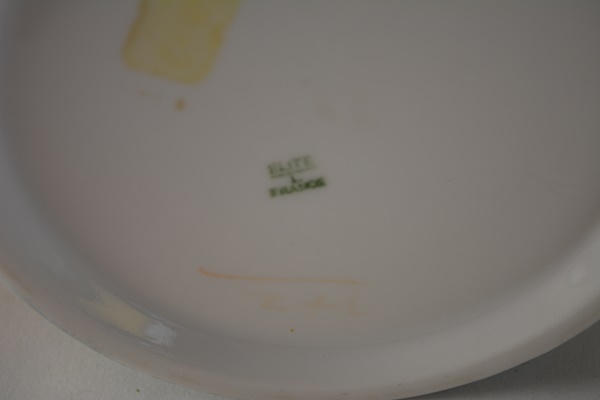 Elite Limoges Loving Cup and Linden Quartz Alarm Clock