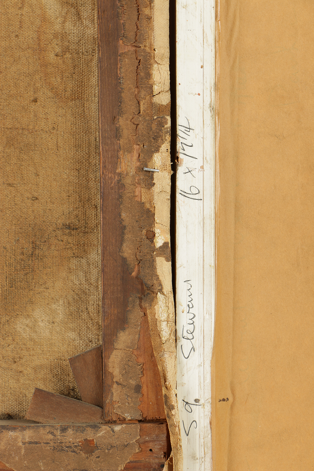 H. Cook Oil Painting on Canvas of Village Landscape