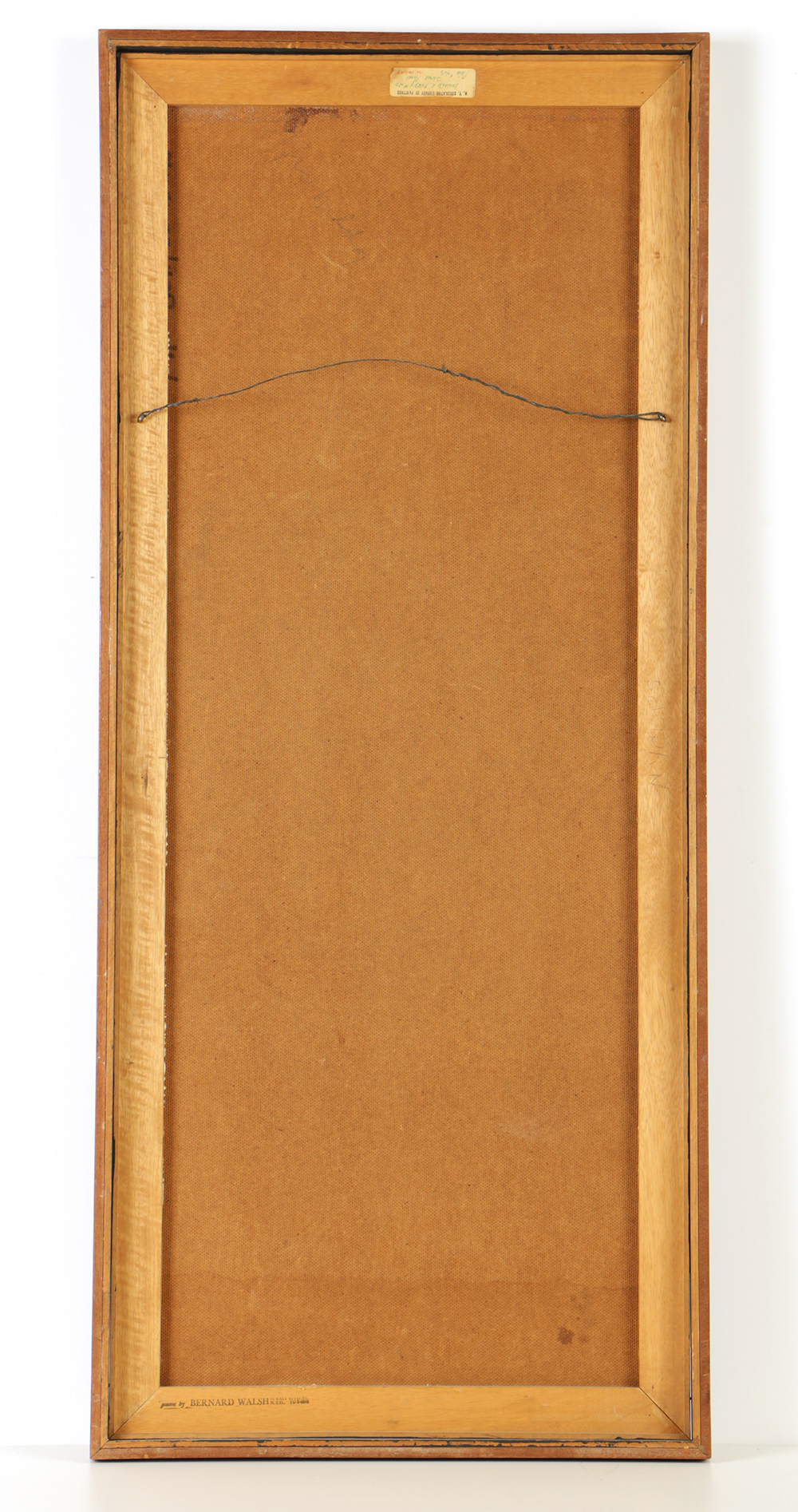 Donald Purdy Encaustic on Board of Abstract Floral Still Life