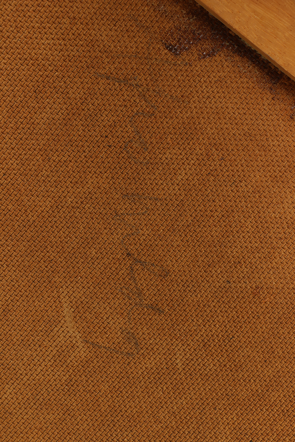 Donald Purdy Encaustic on Board of Abstract Floral Still Life