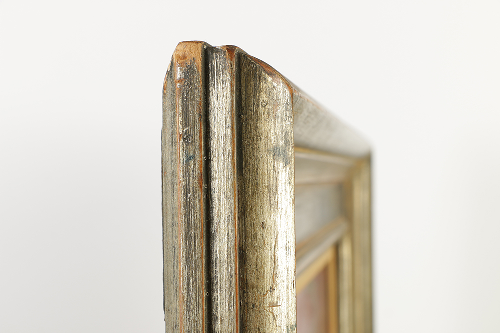 Donald Purdy Oil on Masonite Abstract Figural Composition