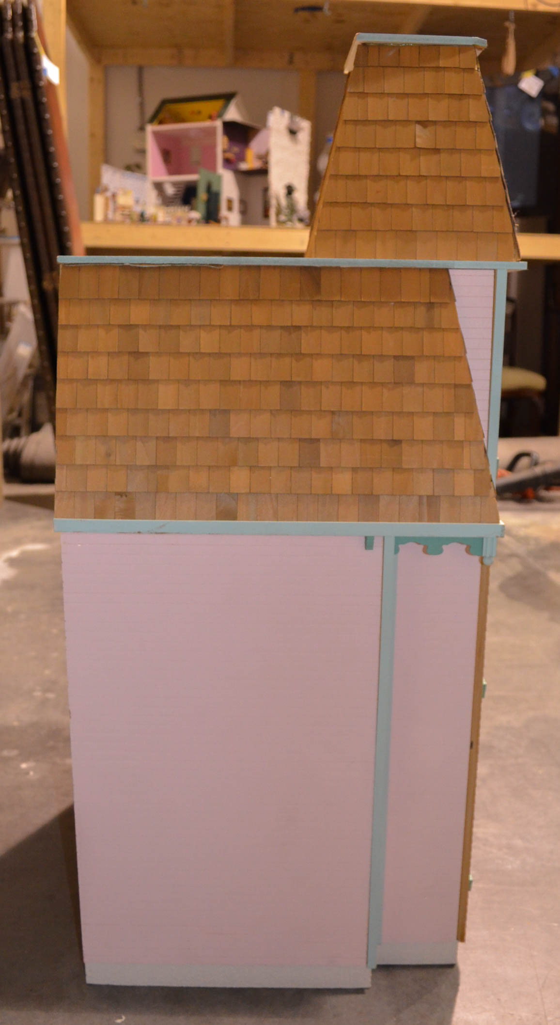 Pink Victorian Style Doll House